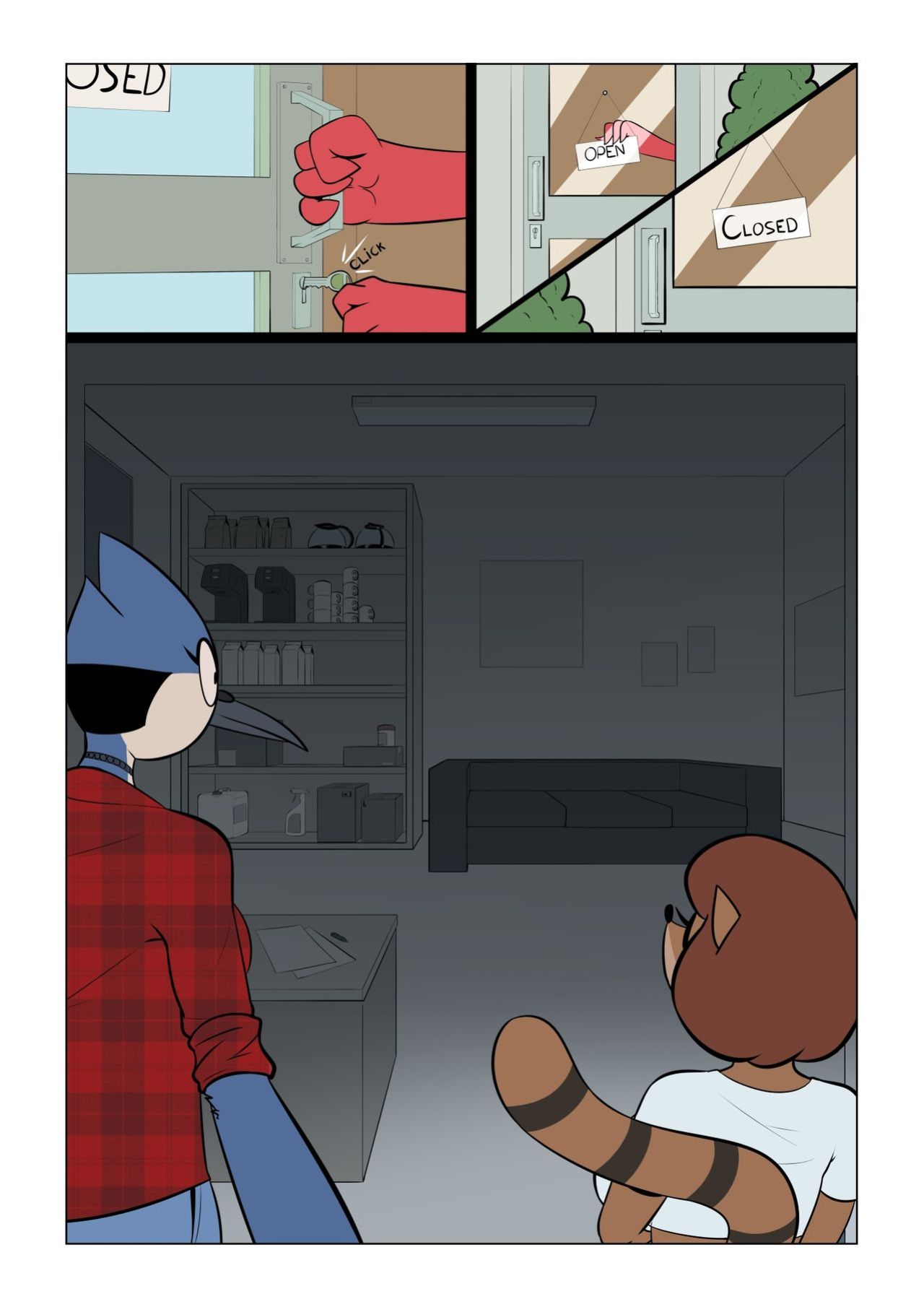 [ThingsHappen] Hot Steamy Coffee (Regular Show)