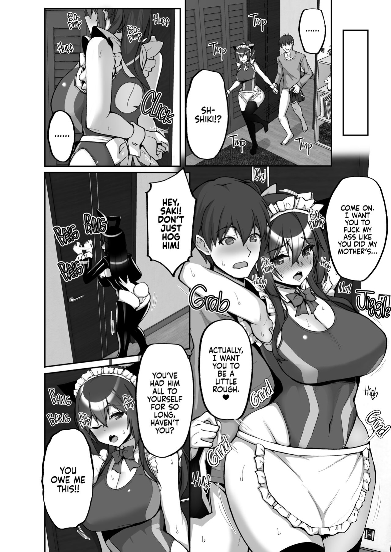 [Labomagi! (Takeda Aranobu)] Chishojo Fuuki Iin no Minna ni Ienai Inbi na Onegai 7 ~Shimai to Mama o Seiteki ni Moteasobu Otomarikai Zenpen~