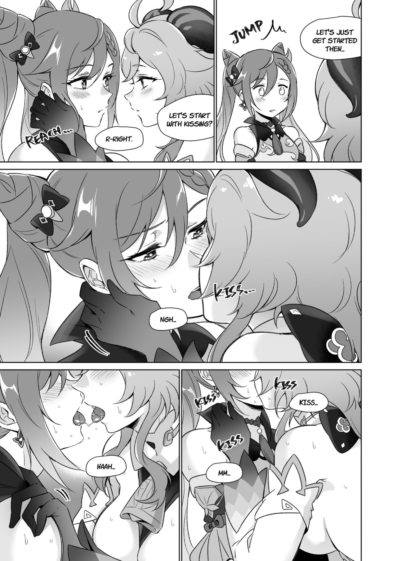 [World of Pure (Negom)] Ecchi desu yo Keqing-san! | You're So Lewd, Lady Keqing! (Genshin Impact)