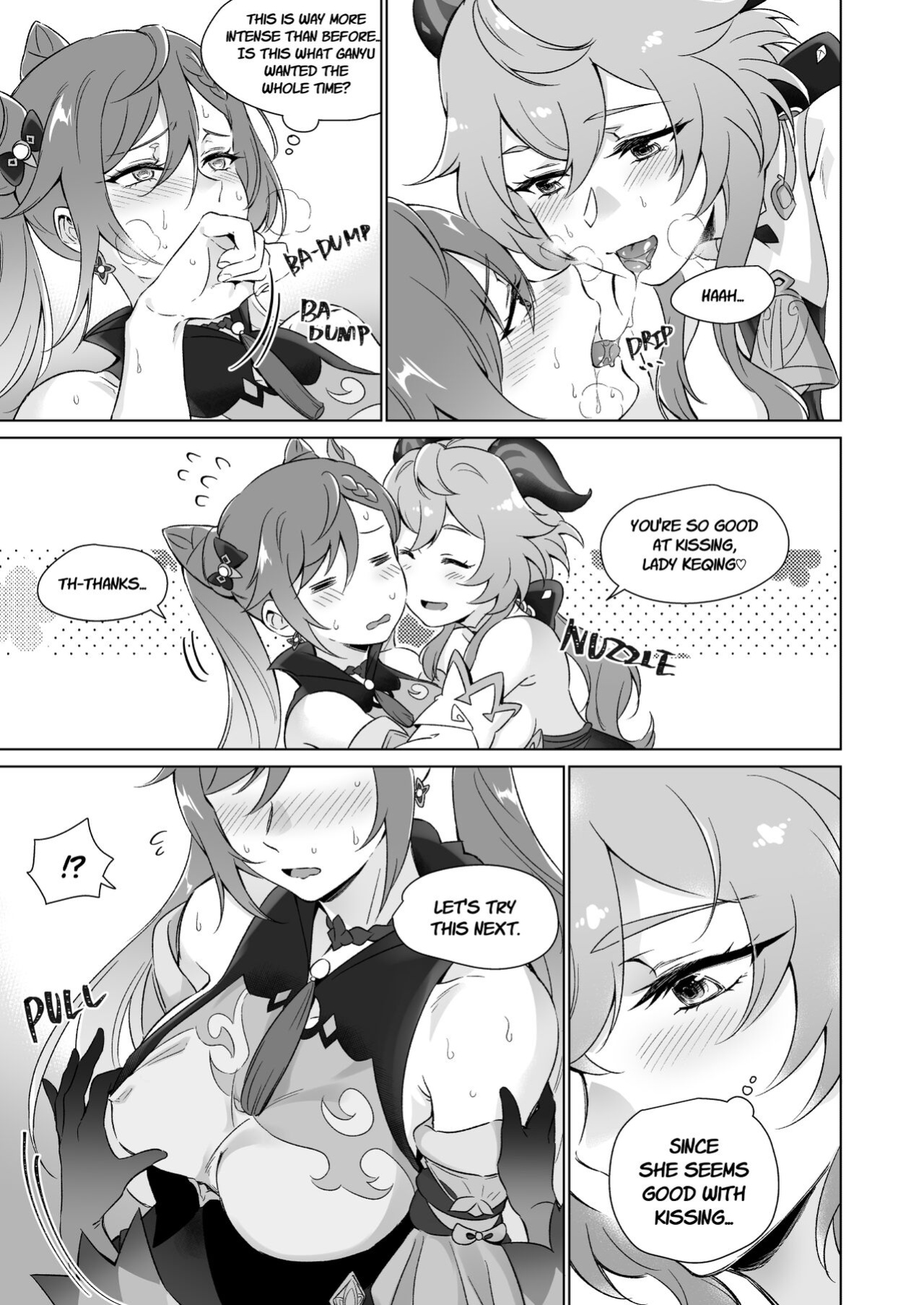 [World of Pure (Negom)] Ecchi desu yo Keqing-san! | You're So Lewd, Lady Keqing! (Genshin Impact)