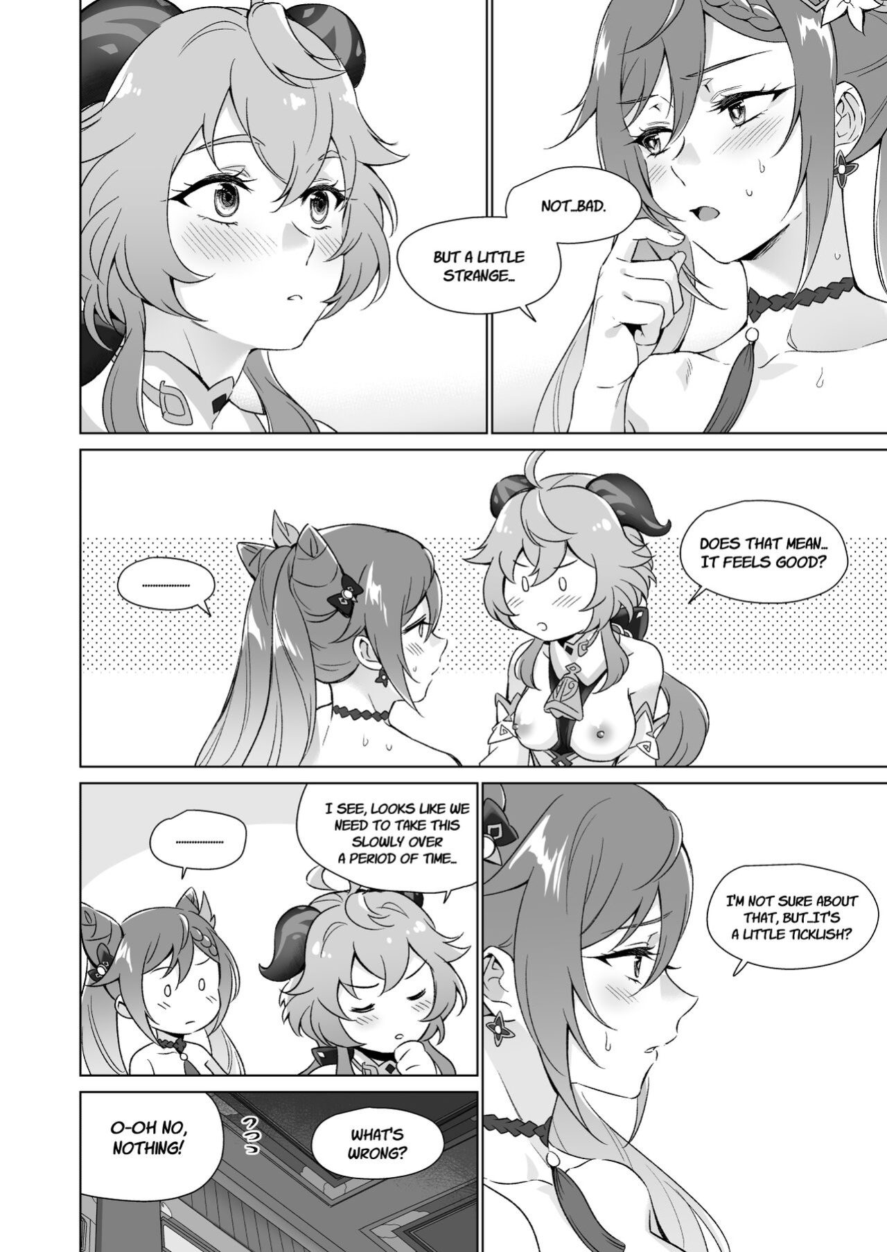 [World of Pure (Negom)] Ecchi desu yo Keqing-san! | You're So Lewd, Lady Keqing! (Genshin Impact)