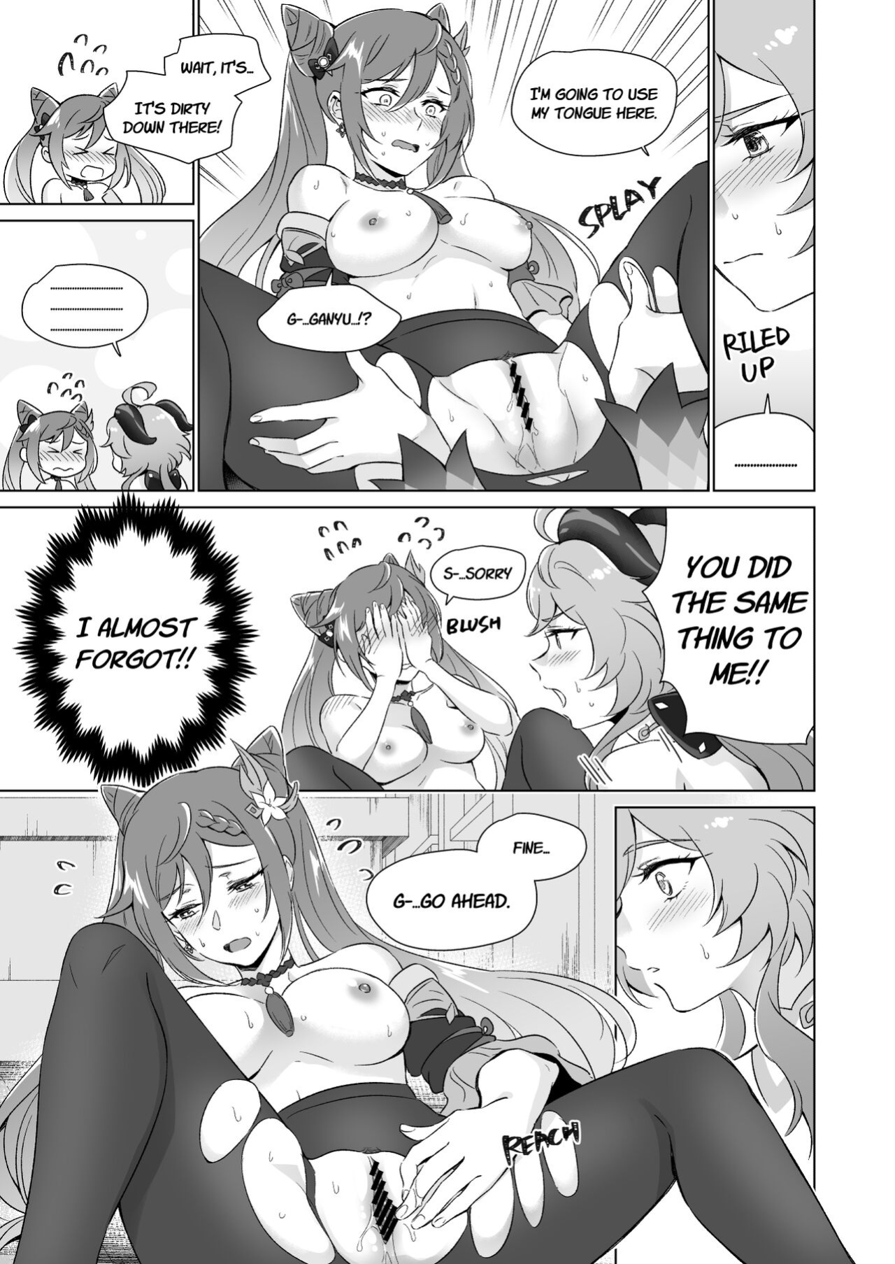 [World of Pure (Negom)] Ecchi desu yo Keqing-san! | You're So Lewd, Lady Keqing! (Genshin Impact)