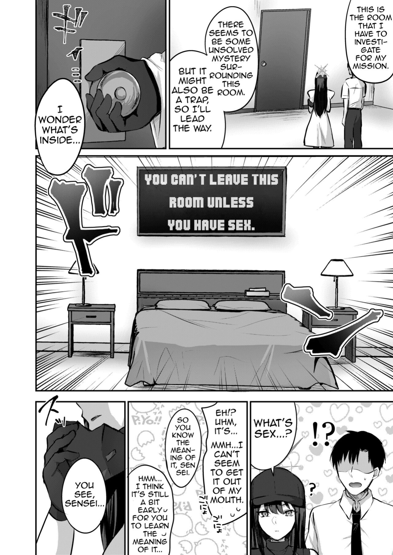 [Kakinotanehitotsubu (Kakino Nashiko)] Saori to xxx Shinai to Derarenai Heya | I can't leave this room until I xxx Saori (Blue Archive) [Shiririn]