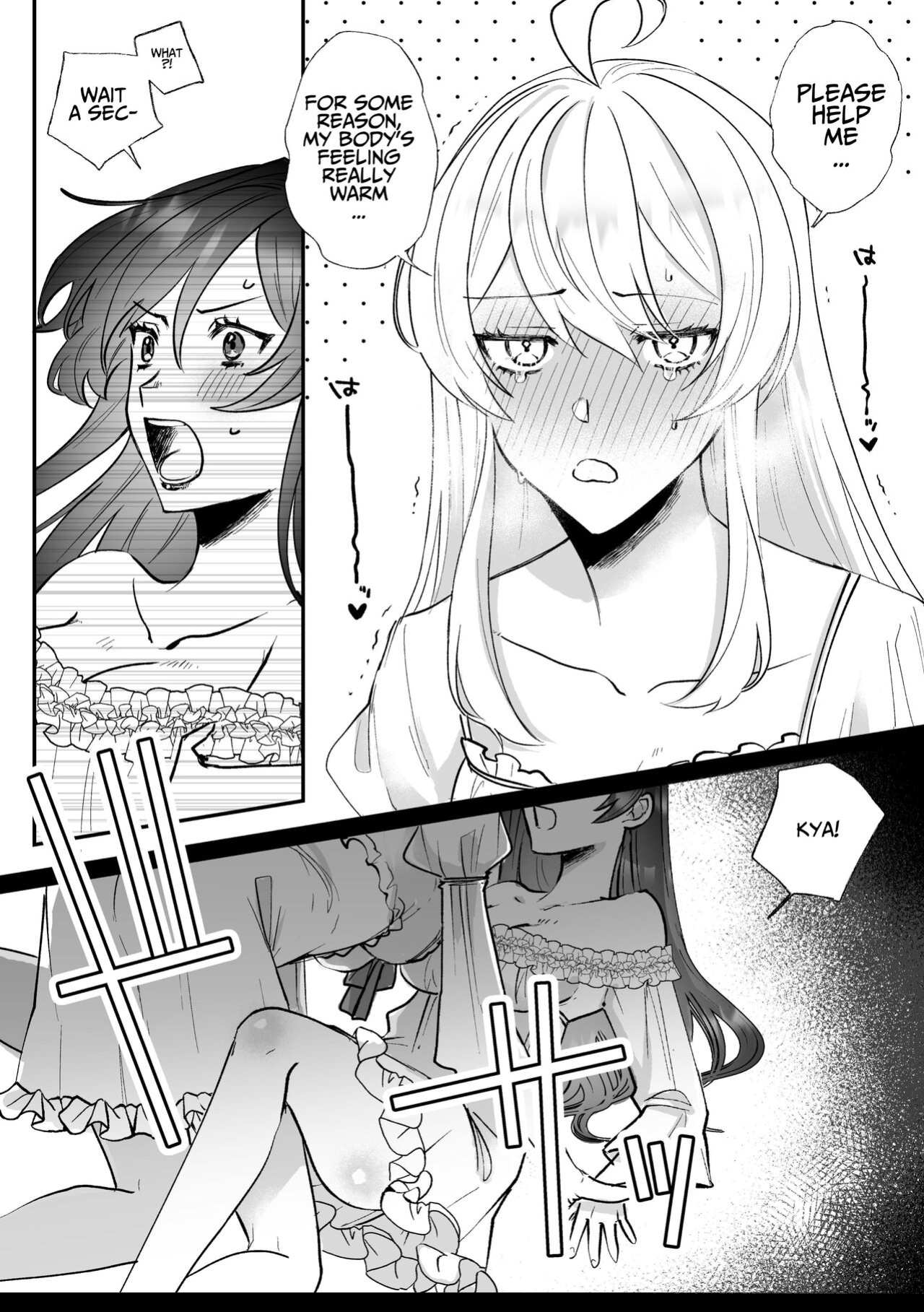 [Kyoutansan (Daizu)] Danzai Route o Kaihi Shiyou to Shita Akuyaku Reijou wa Futanari Seijo no Imouto ni Dekiai Saremashita [Kusanuu]