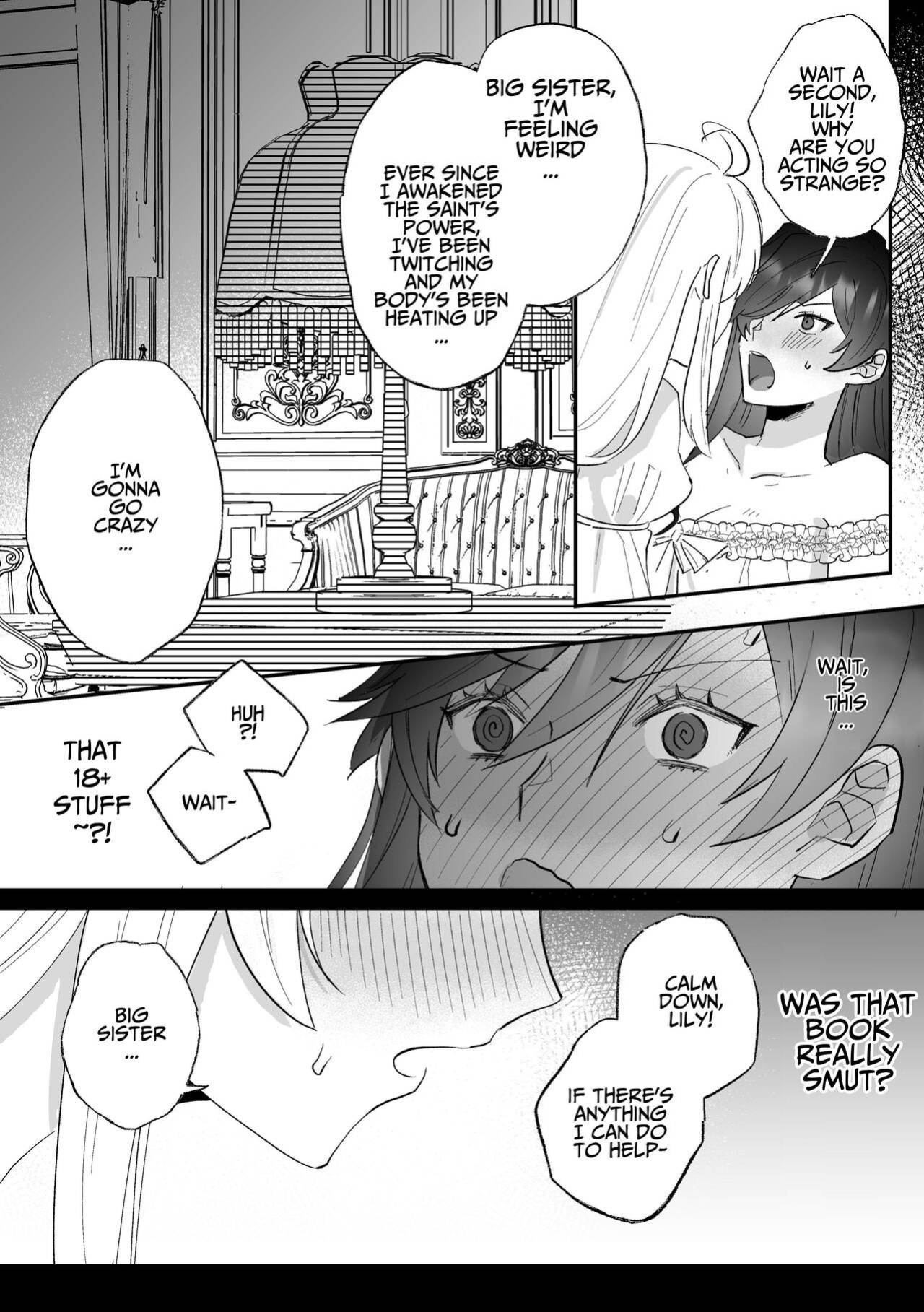 [Kyoutansan (Daizu)] Danzai Route o Kaihi Shiyou to Shita Akuyaku Reijou wa Futanari Seijo no Imouto ni Dekiai Saremashita [Kusanuu]