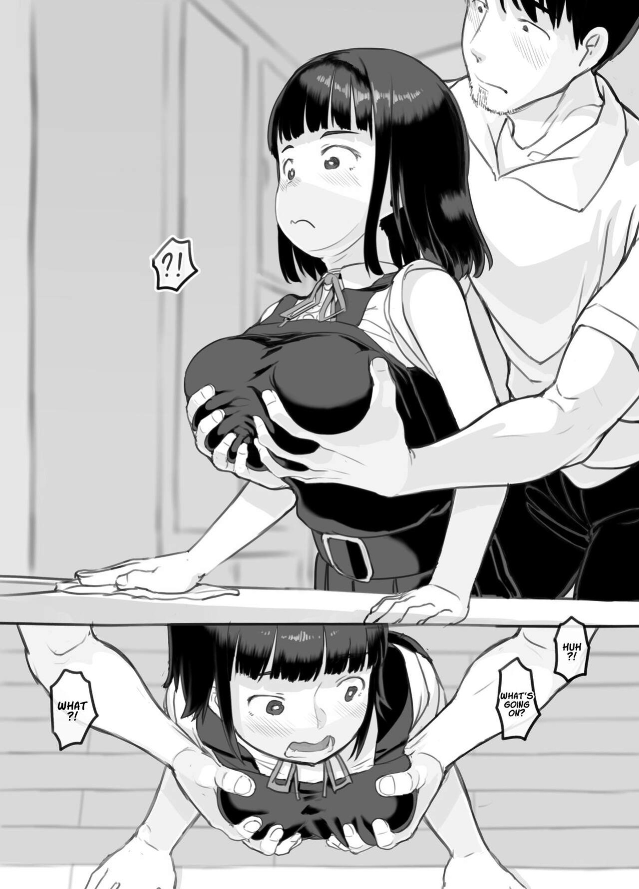 [Kuromahou Kenkyuujo (Nukaji)] Ore no musume wa moto Kano ni | My Daughter Looks Like My Ex-Girlfriend [Comics and Mango]