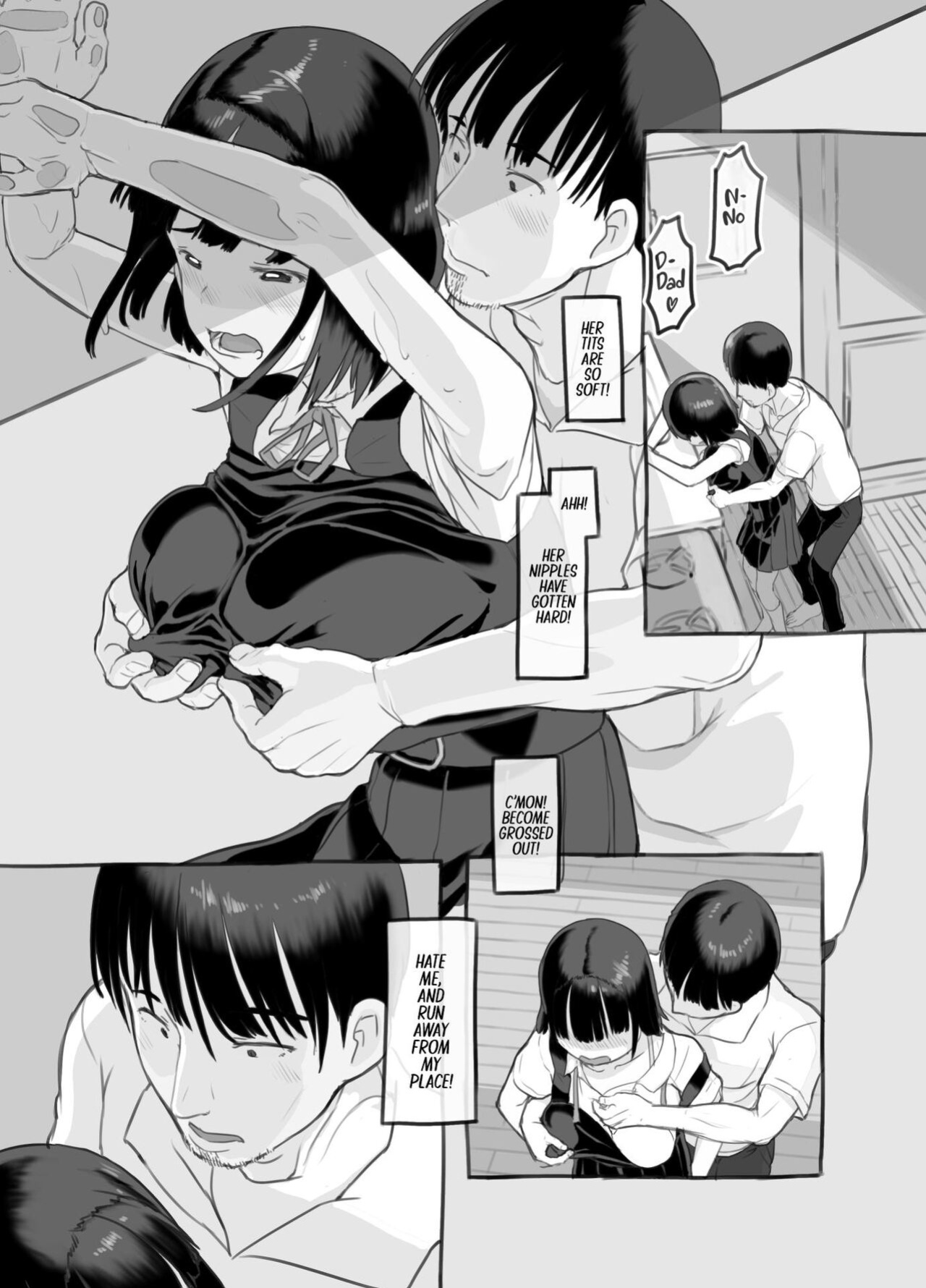 [Kuromahou Kenkyuujo (Nukaji)] Ore no musume wa moto Kano ni | My Daughter Looks Like My Ex-Girlfriend [Comics and Mango]