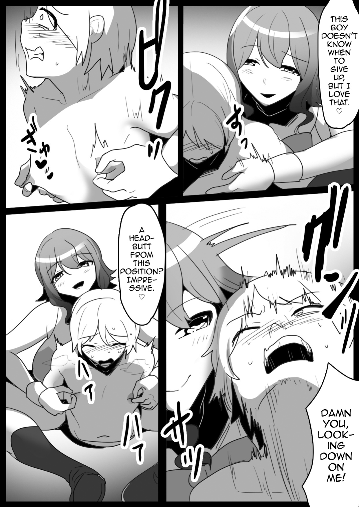 [The Nation of Head Scissors (Toppogi)] Girls Beat! vs Rina [mysterymeat3]