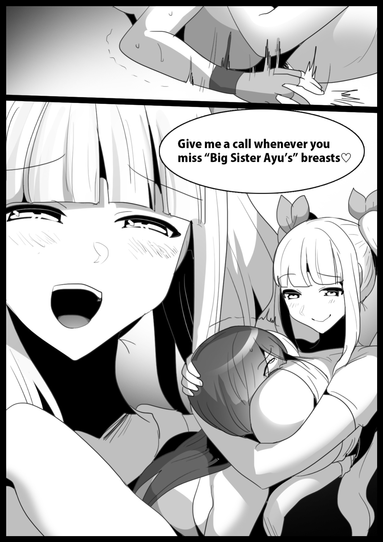 [The Nation of Head Scissors, Toppogi] Girls Beat! Plus - Yuuna Hiiragi vs Evil Ayu
