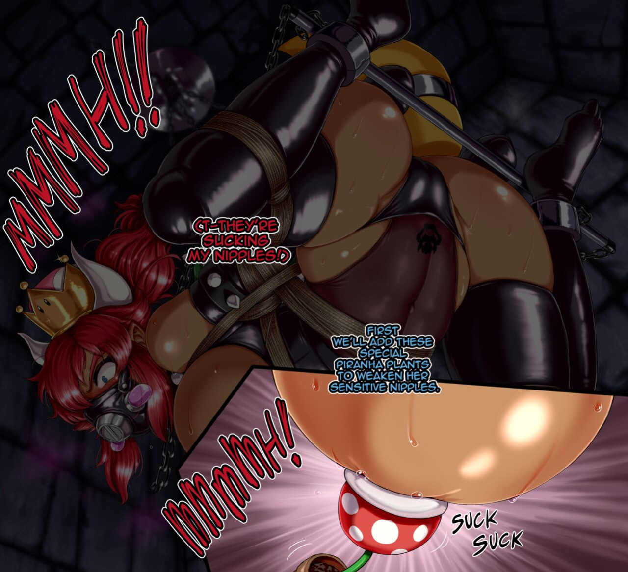 [Issa Castagno] Bowsette | Super Crown Bowser [Super Mario Brothers | Super Mario Bros.]