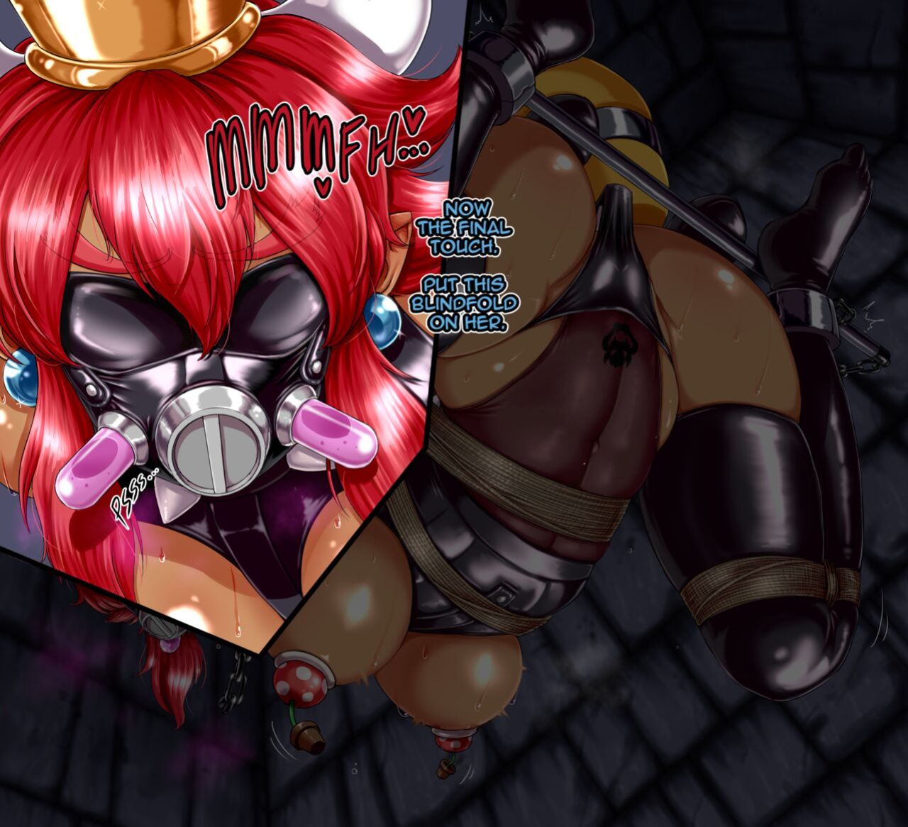 [Issa Castagno] Bowsette | Super Crown Bowser [Super Mario Brothers | Super Mario Bros.]