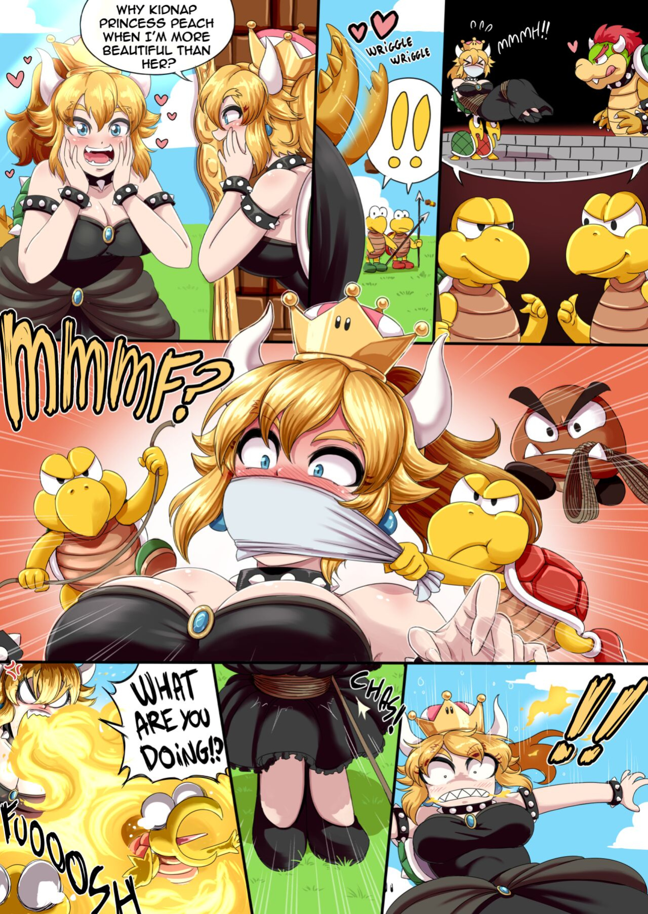 [Issa Castagno] Bowsette | Super Crown Bowser [Super Mario Brothers | Super Mario Bros.]