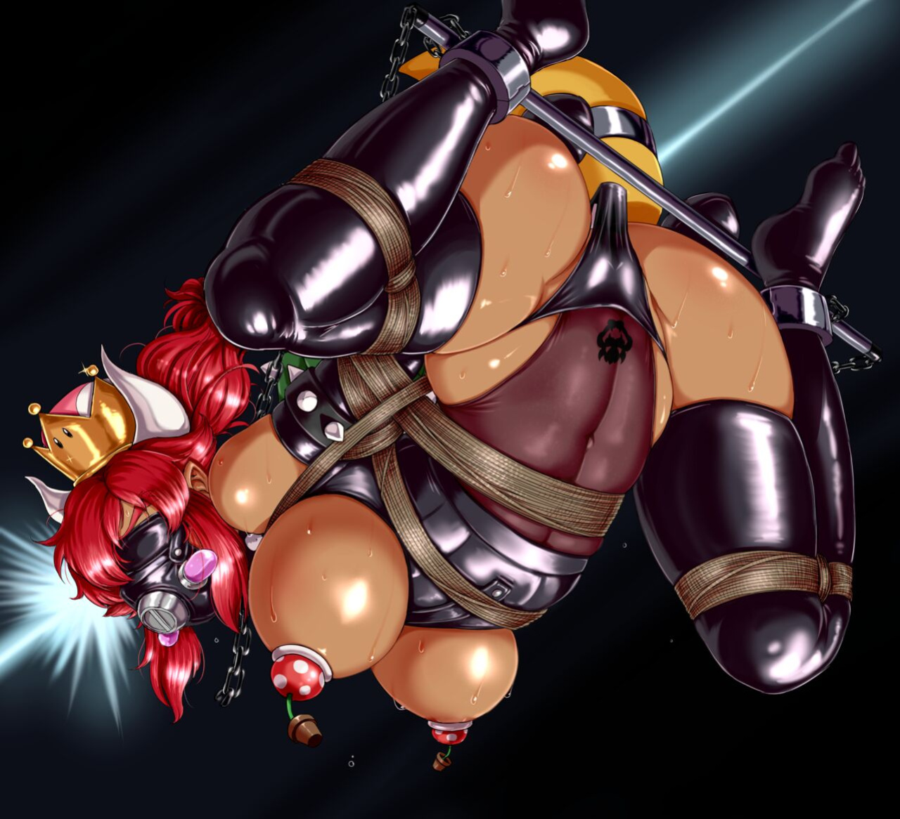 [Issa Castagno] Bowsette | Super Crown Bowser [Super Mario Brothers | Super Mario Bros.]
