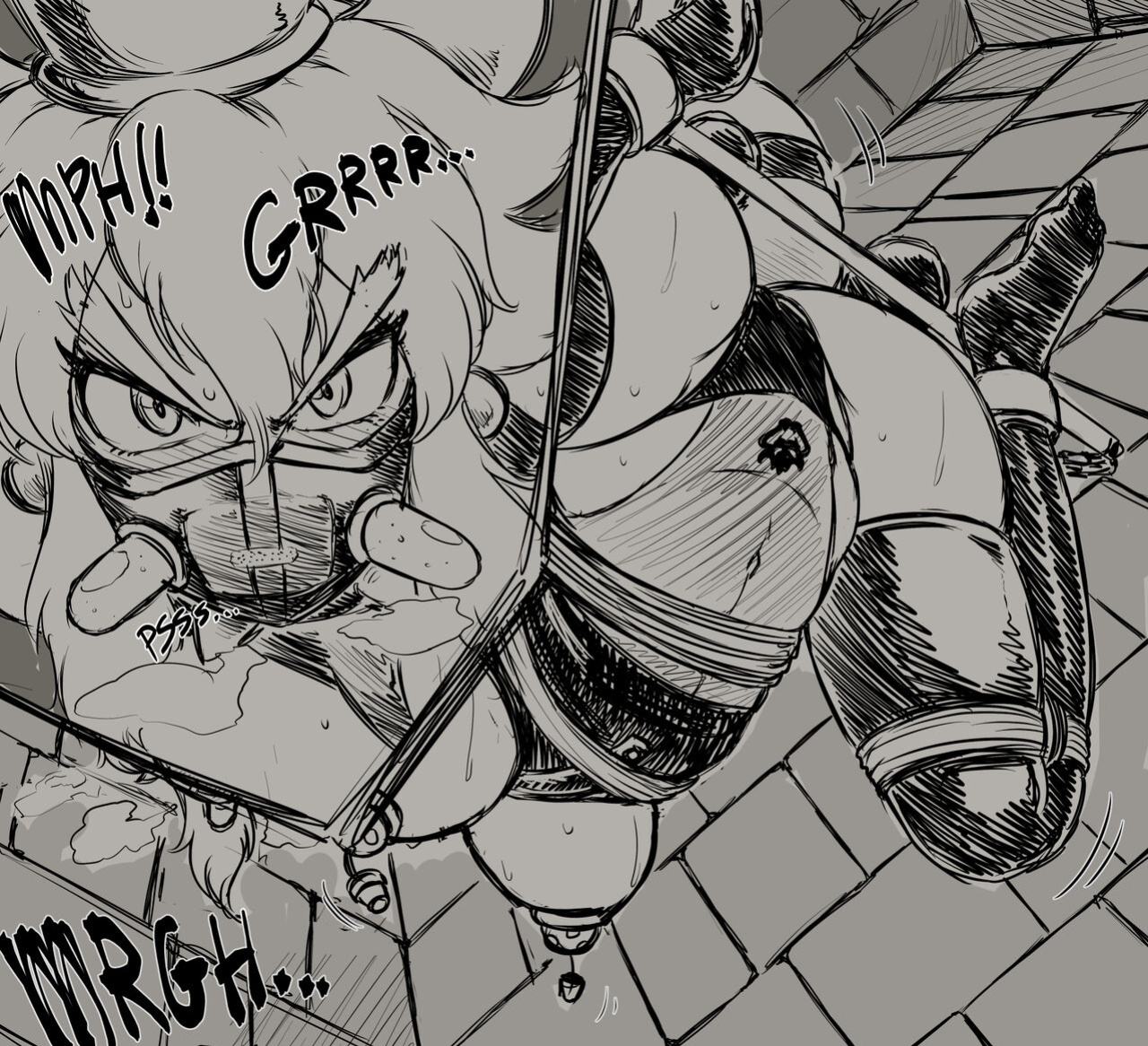 [Issa Castagno] Bowsette | Super Crown Bowser [Super Mario Brothers | Super Mario Bros.]