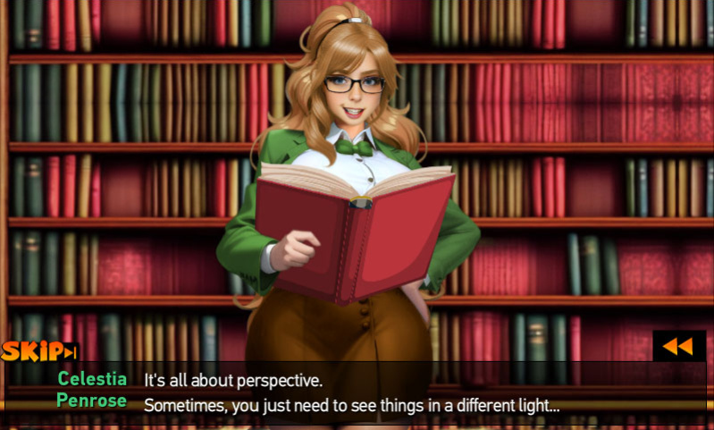 She Means Business game: Celestia's Story - Part 1 [AI Generated]