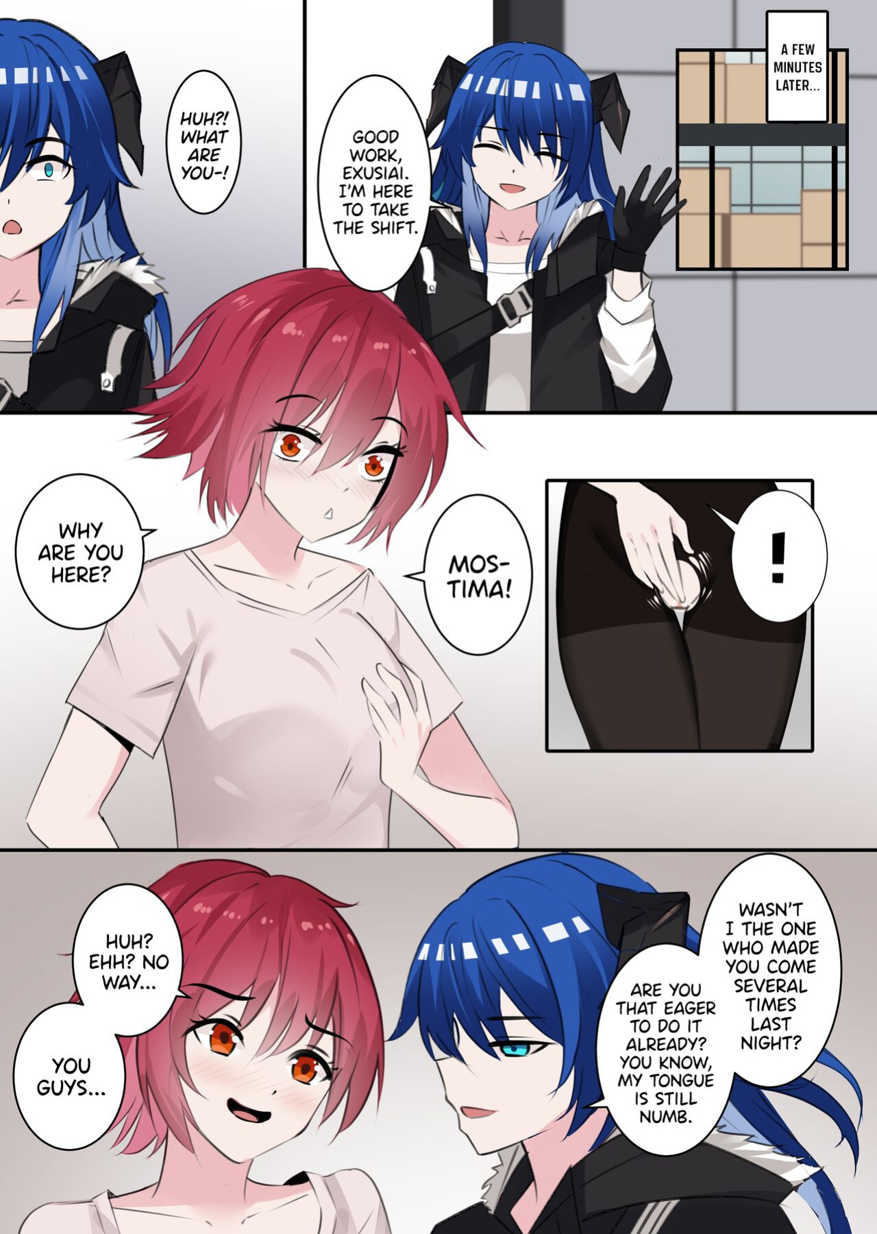 [gege] Exusiai (Arknights) [DKKMD Translations]