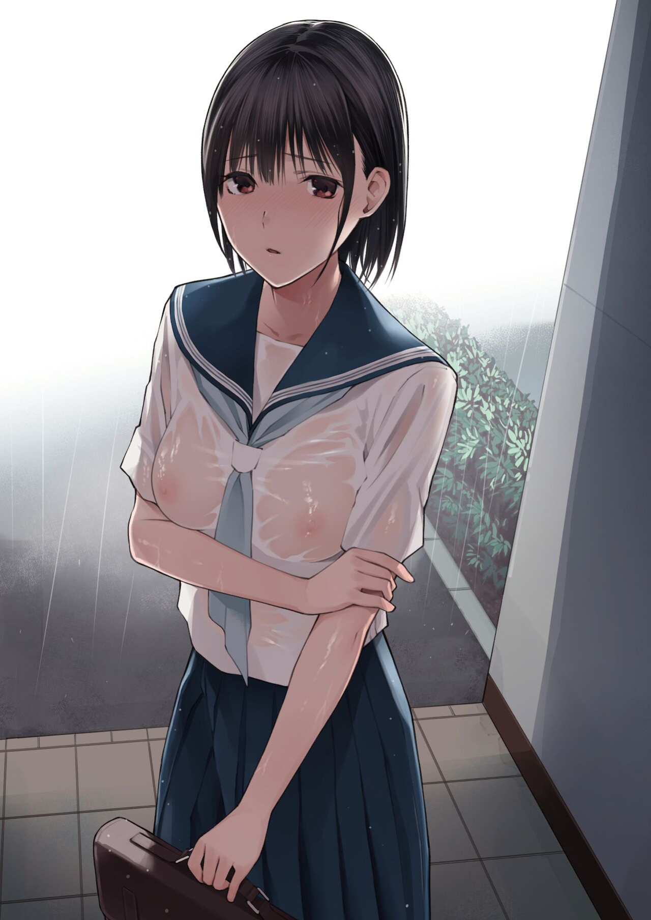 [Team☆Lucky] Ame no Hi wa, Honnori Chikubi [Gagak_Ireng]