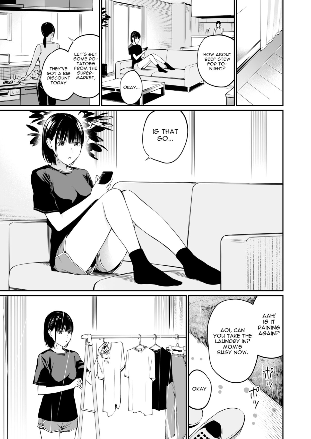 [Team☆Lucky] Ame no Hi wa, Honnori Chikubi [Gagak_Ireng]