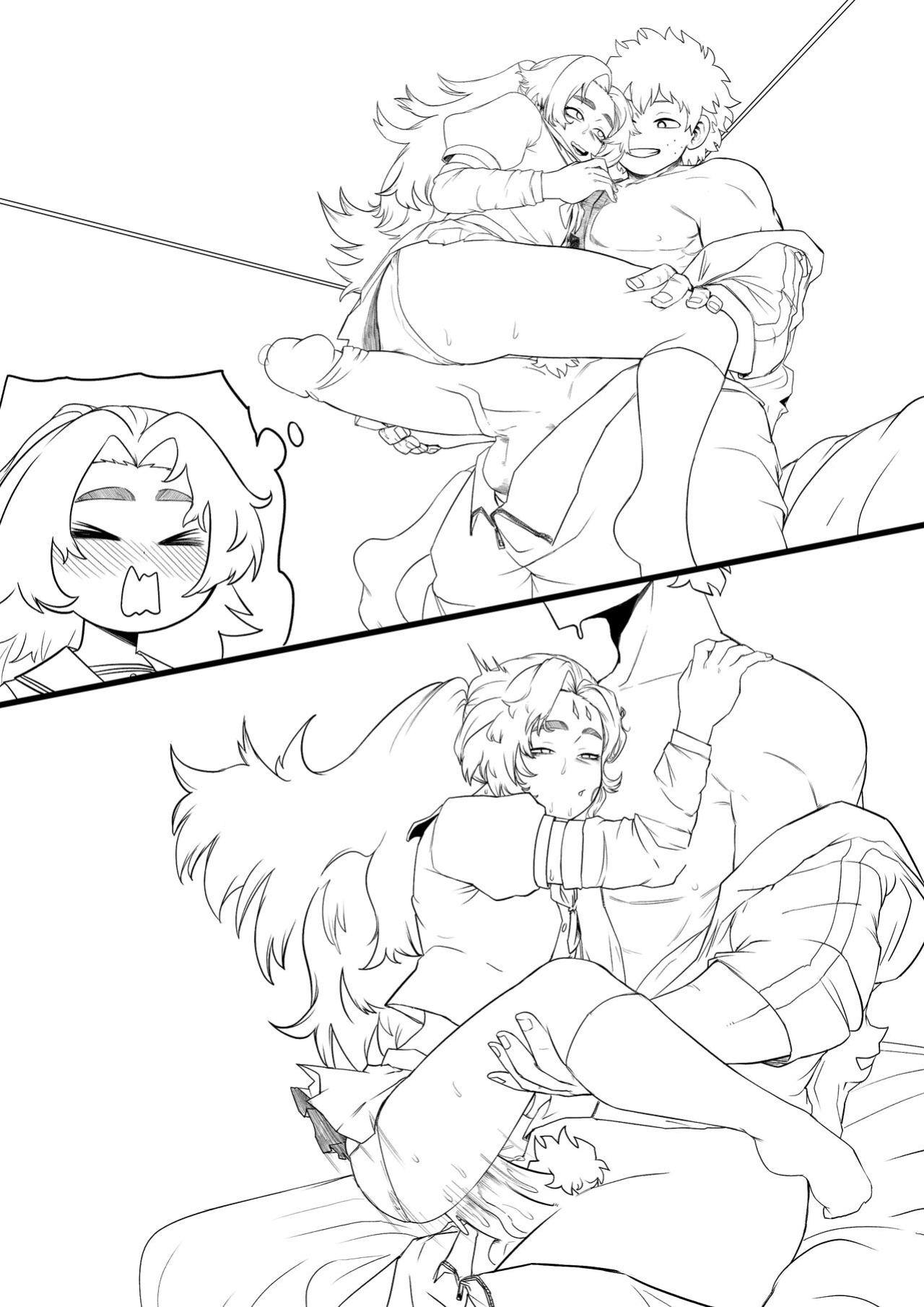 [Amano44] Lady Nagant x Deku (My Hero Academia)