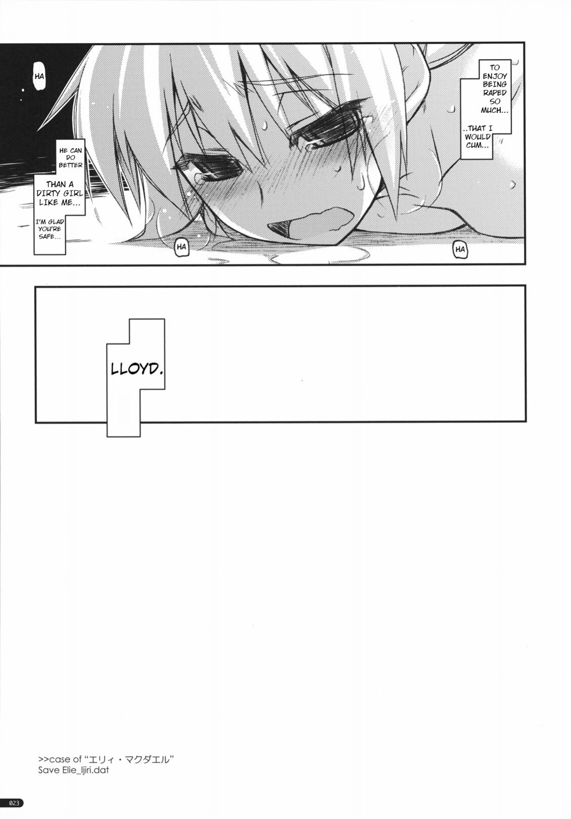 [ANGYADOW (Shikei)] Elie Ijiri 2 (The Legend of Heroes) [ENGLISH]