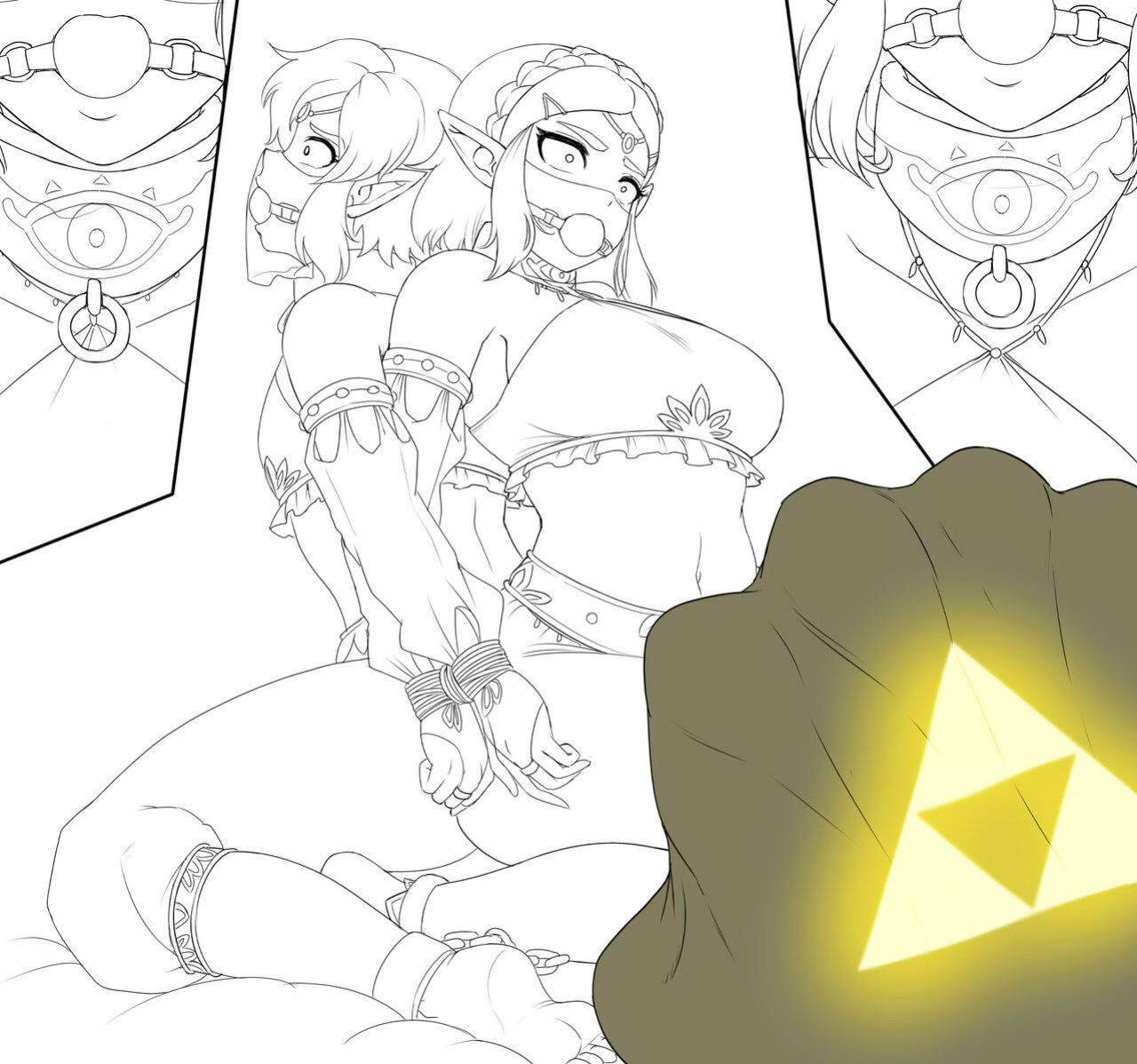 [Issa Castagno] Zelda - New Ganondorf Wifes (Princess Zelda, Link) [The Legend Of Zelda]