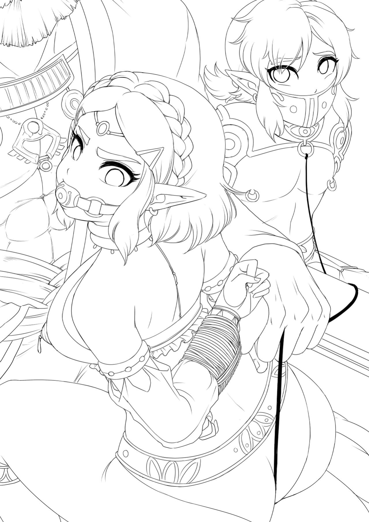 [Issa Castagno] Zelda - New Ganondorf Wifes (Princess Zelda, Link) [The Legend Of Zelda]