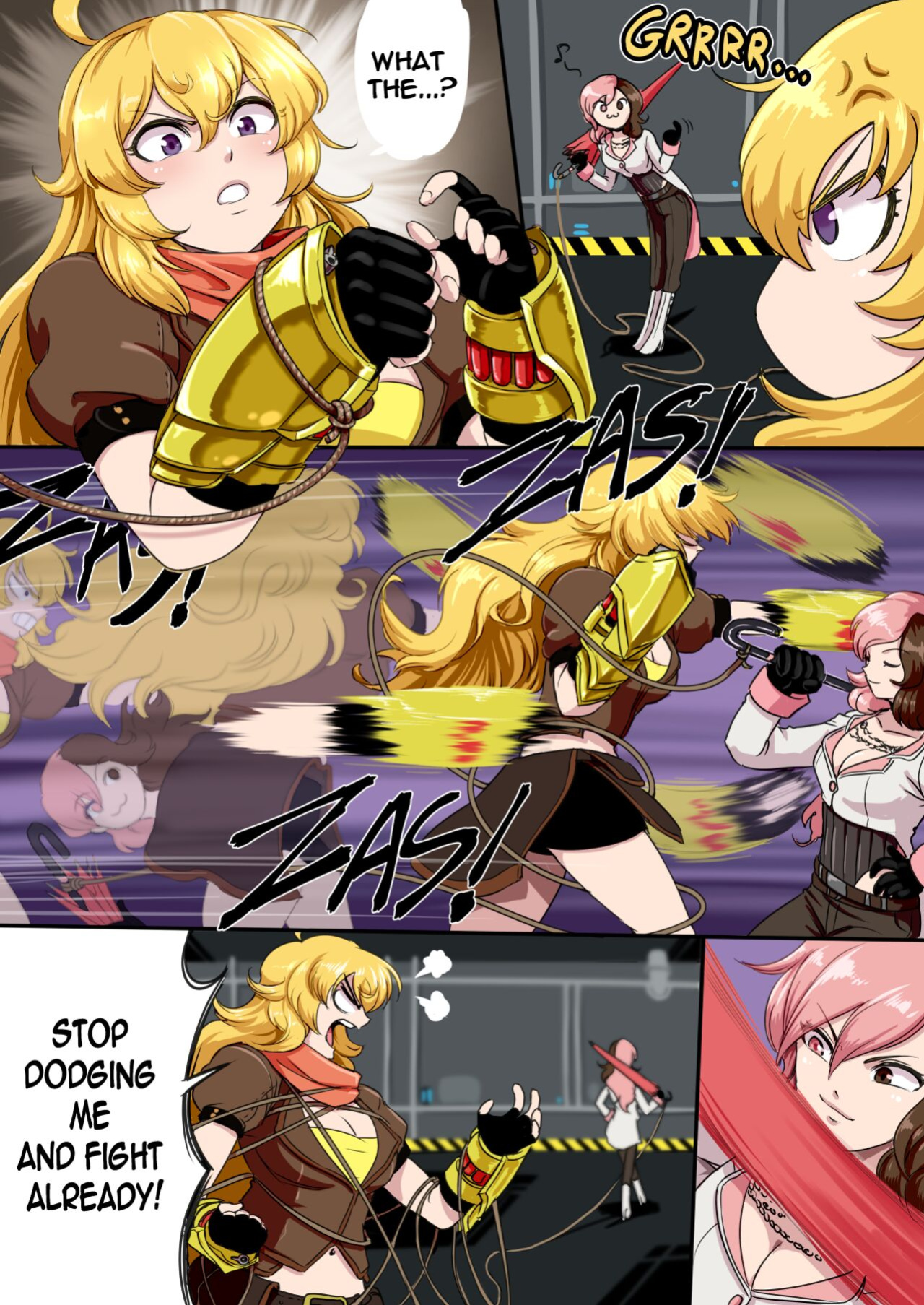 [Issa Castagno] Yang Xiao Long VS Neo (Yang Xiao Long, Neo) [RWBY]