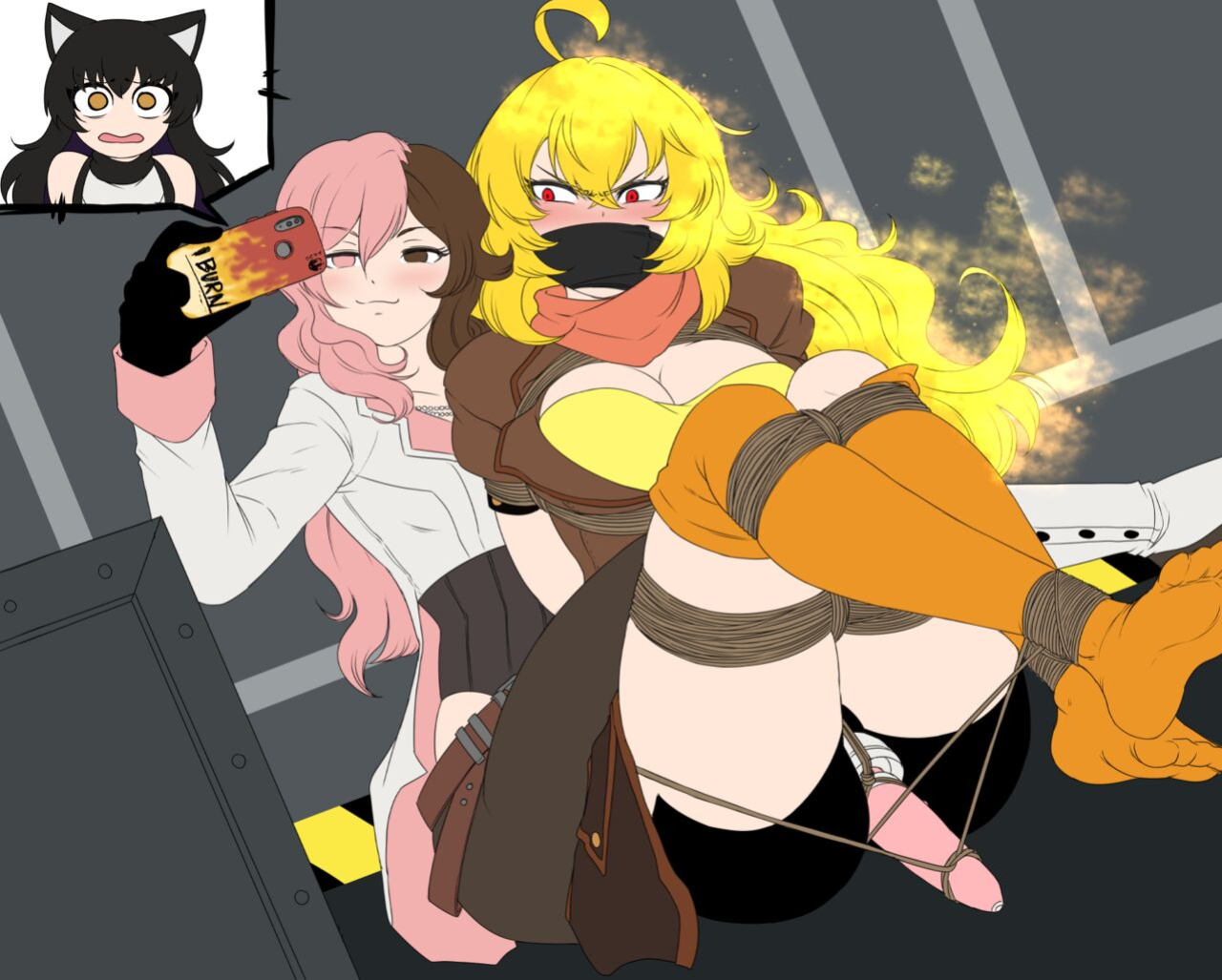 [Issa Castagno] Yang Xiao Long VS Neo (Yang Xiao Long, Neo) [RWBY]