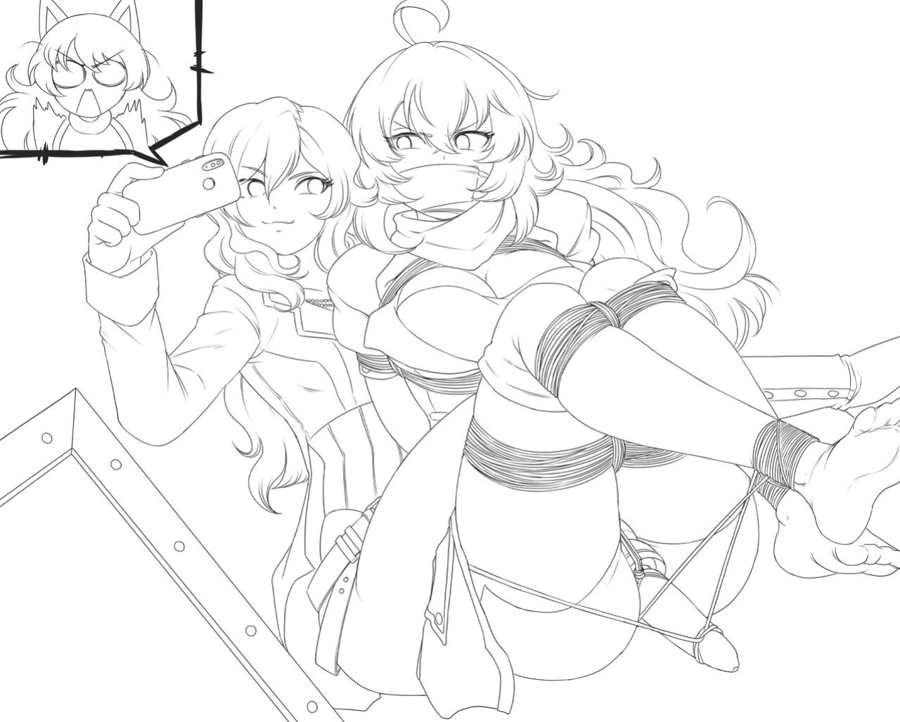 [Issa Castagno] Yang Xiao Long VS Neo (Yang Xiao Long, Neo) [RWBY]