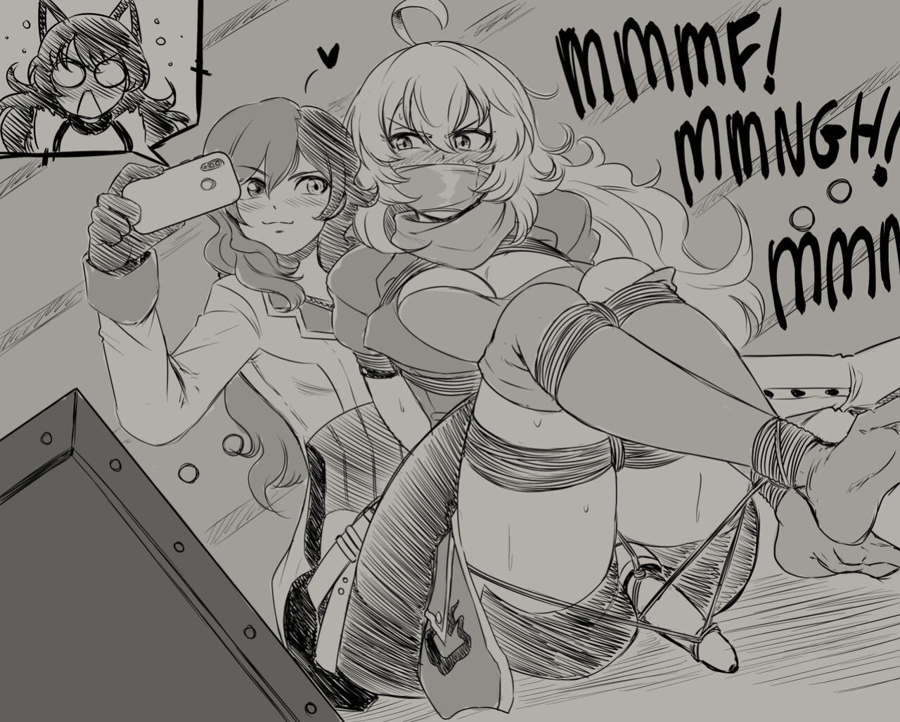[Issa Castagno] Yang Xiao Long VS Neo (Yang Xiao Long, Neo) [RWBY]