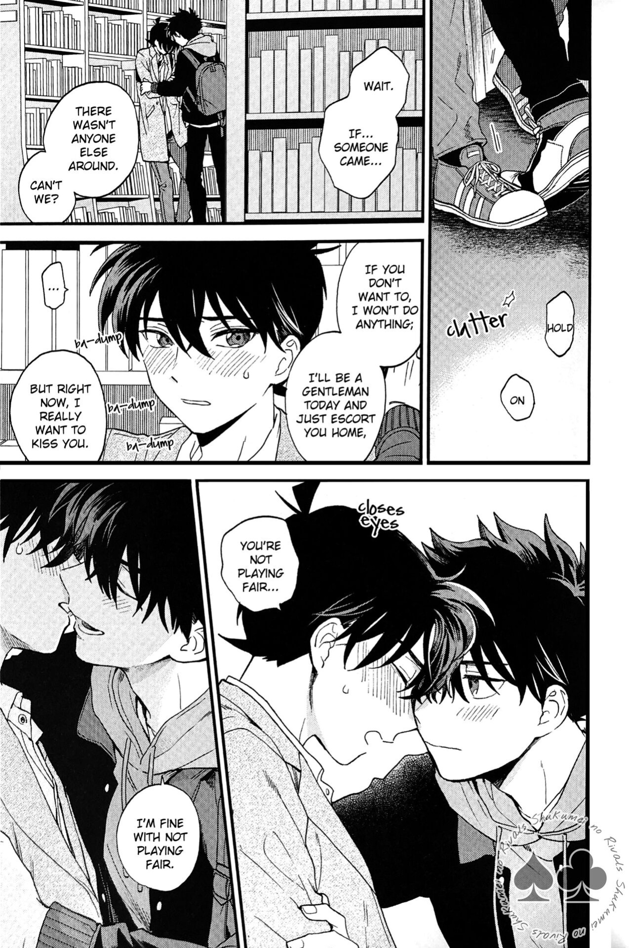 (Himitsu no Ura Kagyou 23) [LOG (M2GO)] Himtsu wa Amai (Detective Conan) [Shukumei no Rivals]