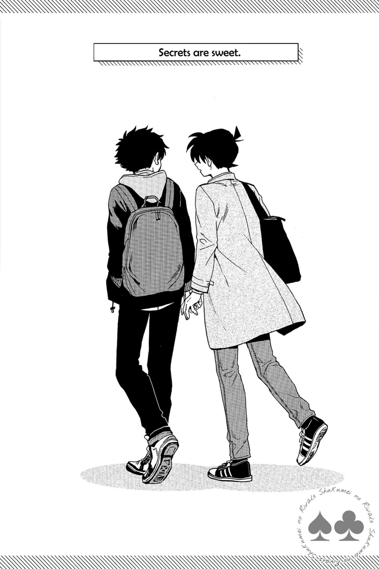 (Himitsu no Ura Kagyou 23) [LOG (M2GO)] Himtsu wa Amai (Detective Conan) [Shukumei no Rivals]