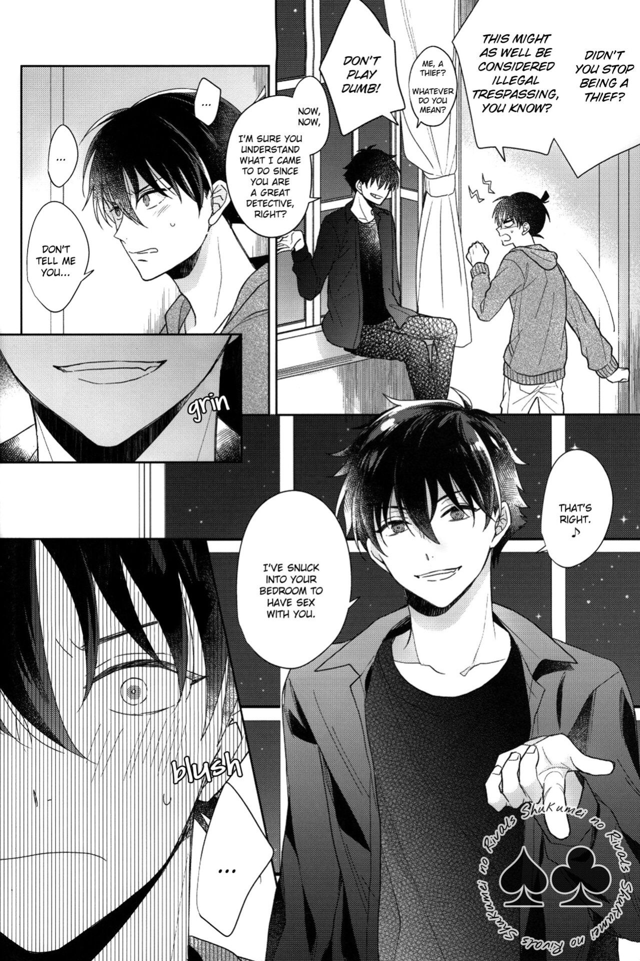 (Give me a TRICK!) [ALCO (Hazuki Yui)] Lie or Love (Detective Conan) [Shukumei no Rivals]
