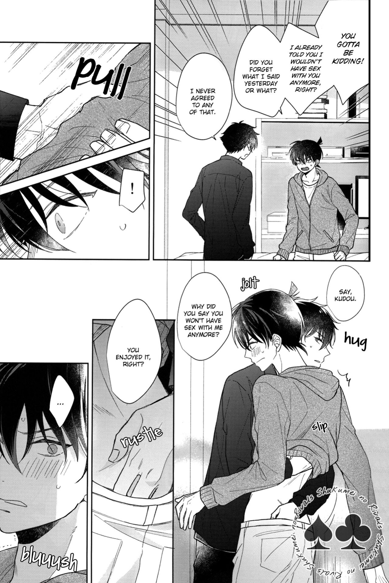 (Give me a TRICK!) [ALCO (Hazuki Yui)] Lie or Love (Detective Conan) [Shukumei no Rivals]