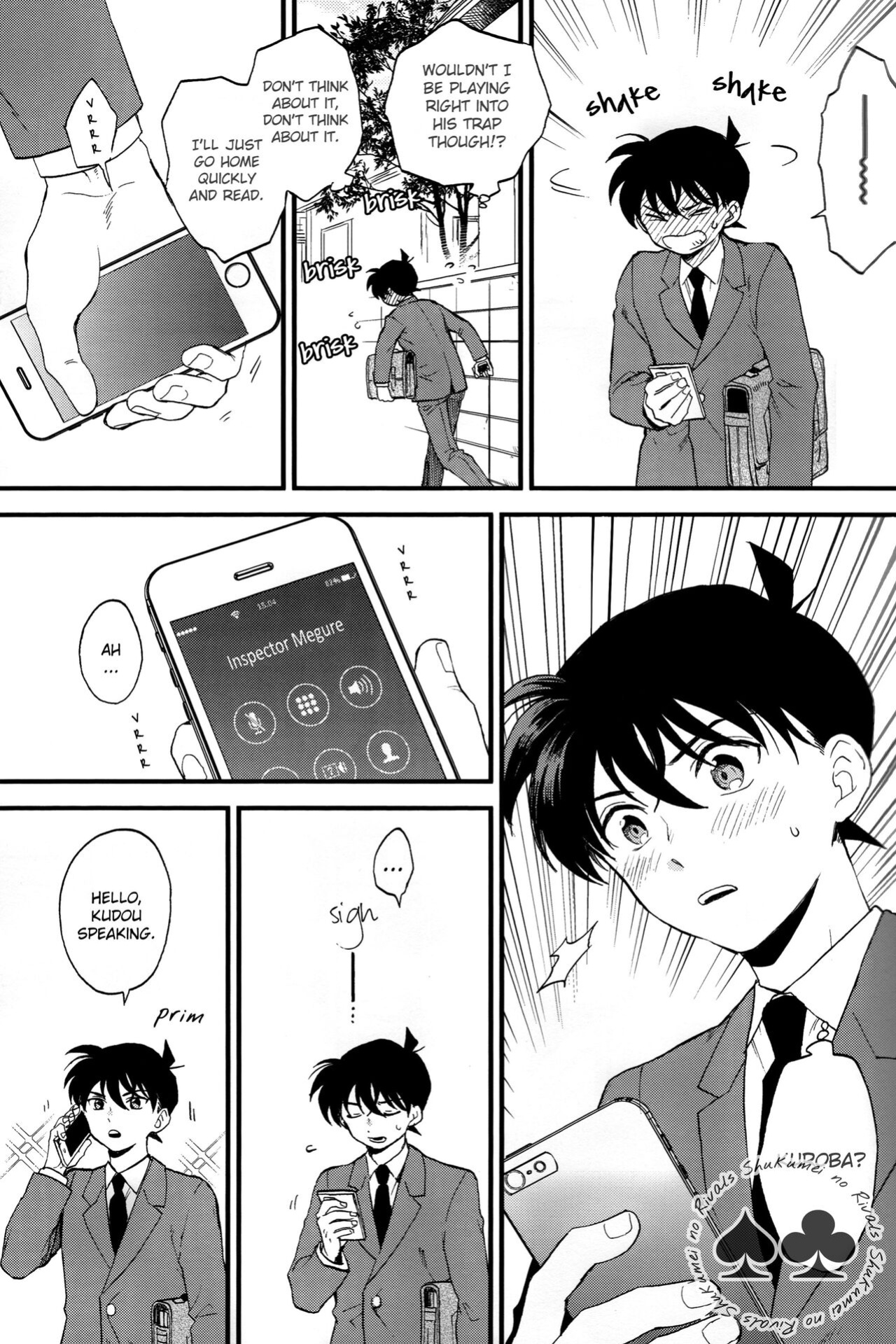 (Himitsu no Ura Kagyou 15) [LOG (M2GO)] Inside Invader (Detective Conan) [Shukumei no Rivals]