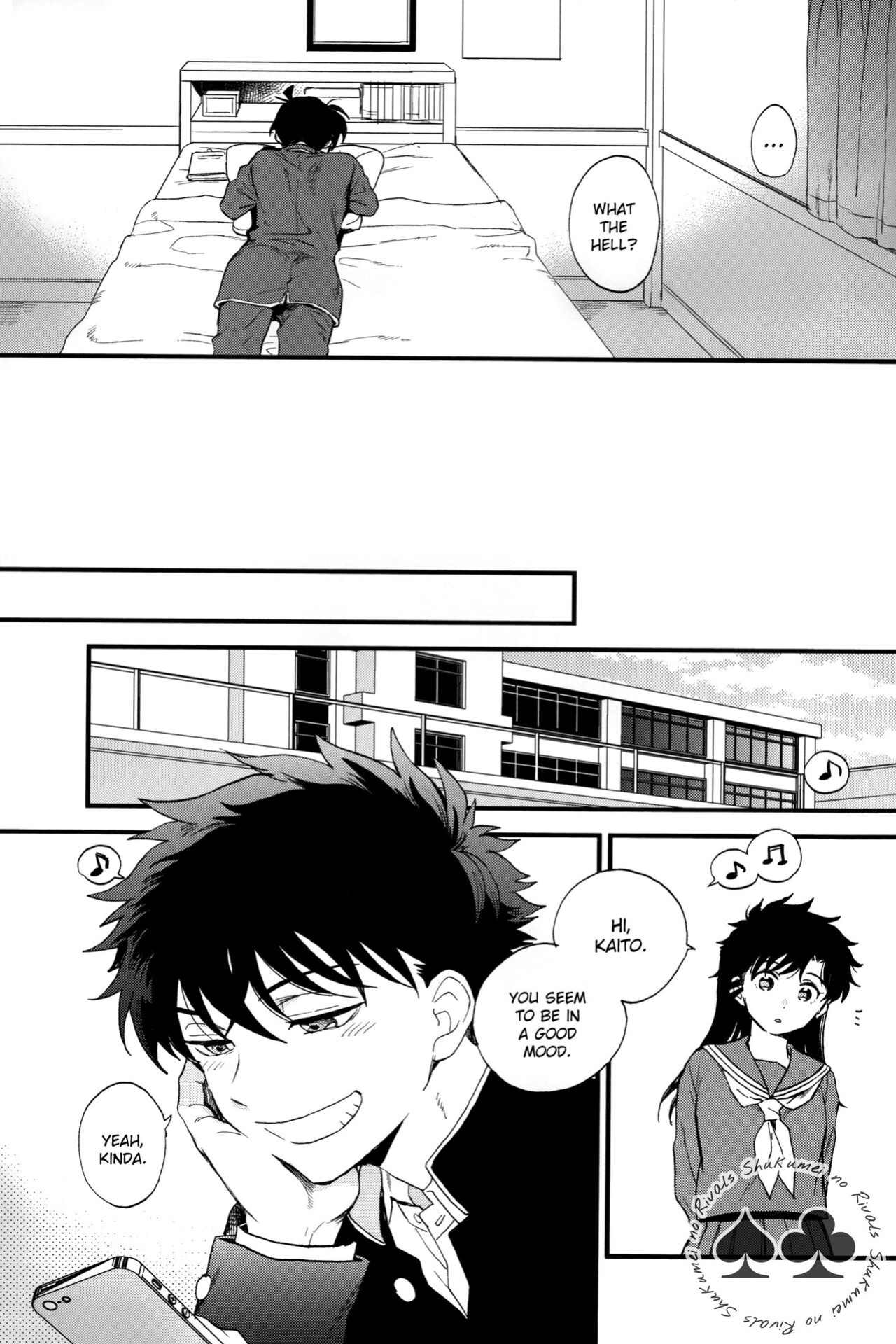 (Himitsu no Ura Kagyou 15) [LOG (M2GO)] Inside Invader (Detective Conan) [Shukumei no Rivals]