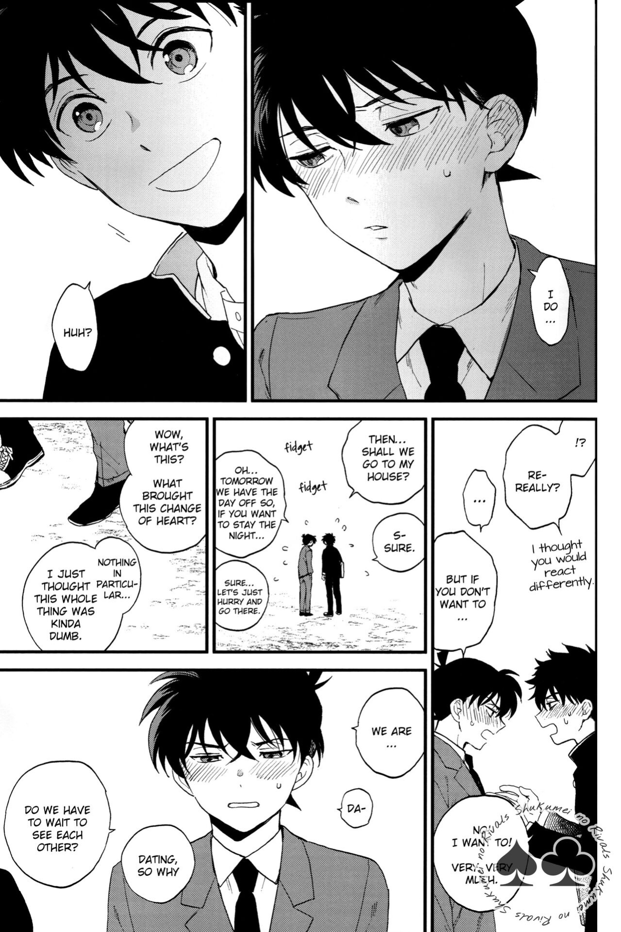 (Himitsu no Ura Kagyou 15) [LOG (M2GO)] Inside Invader (Detective Conan) [Shukumei no Rivals]