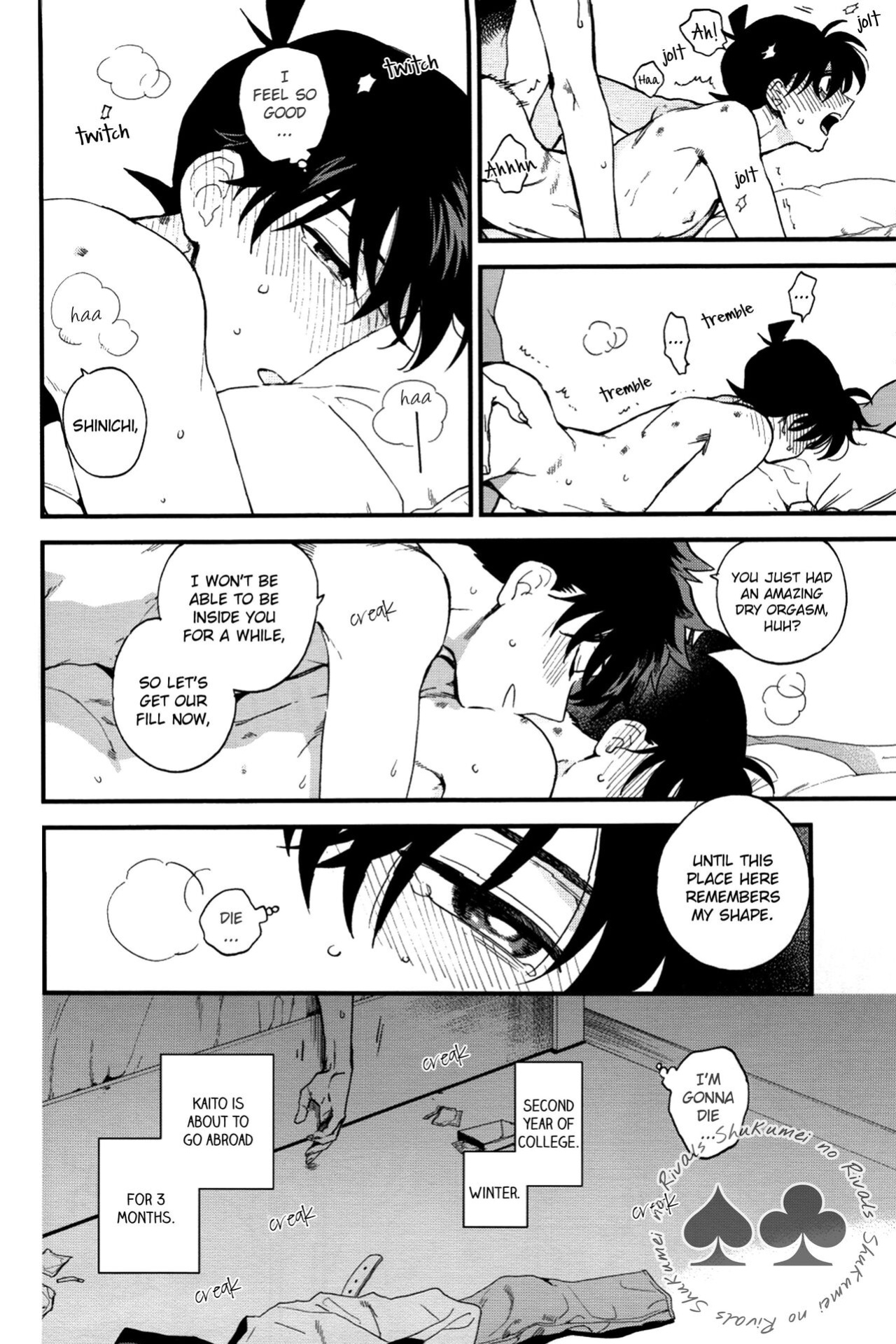 [LOG (M2GO)] Love Me Tender (Detective Conan) [Shukumei no Rivals]