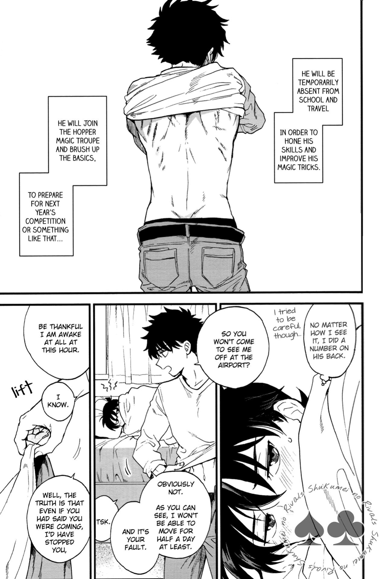 [LOG (M2GO)] Love Me Tender (Detective Conan) [Shukumei no Rivals]