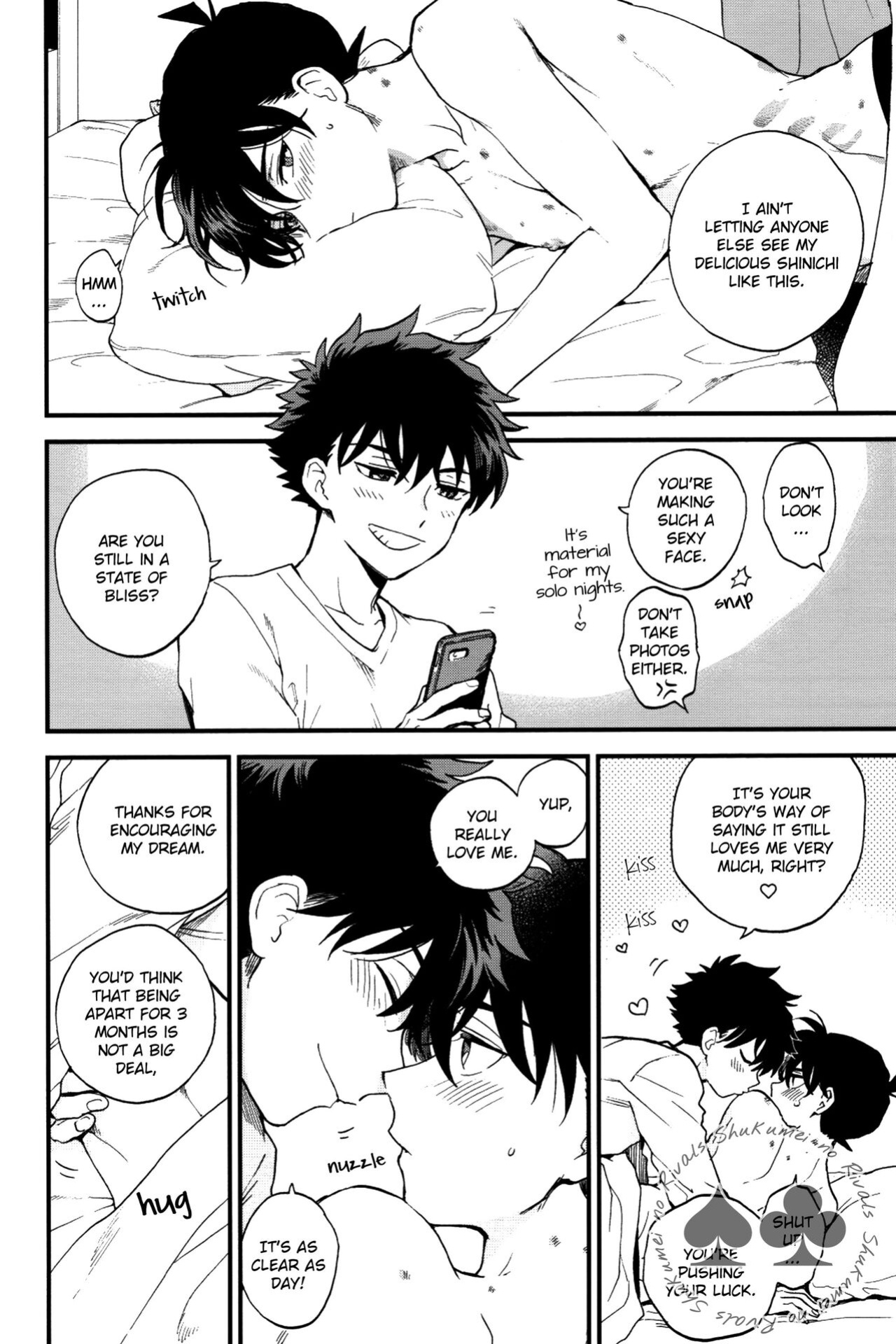 [LOG (M2GO)] Love Me Tender (Detective Conan) [Shukumei no Rivals]