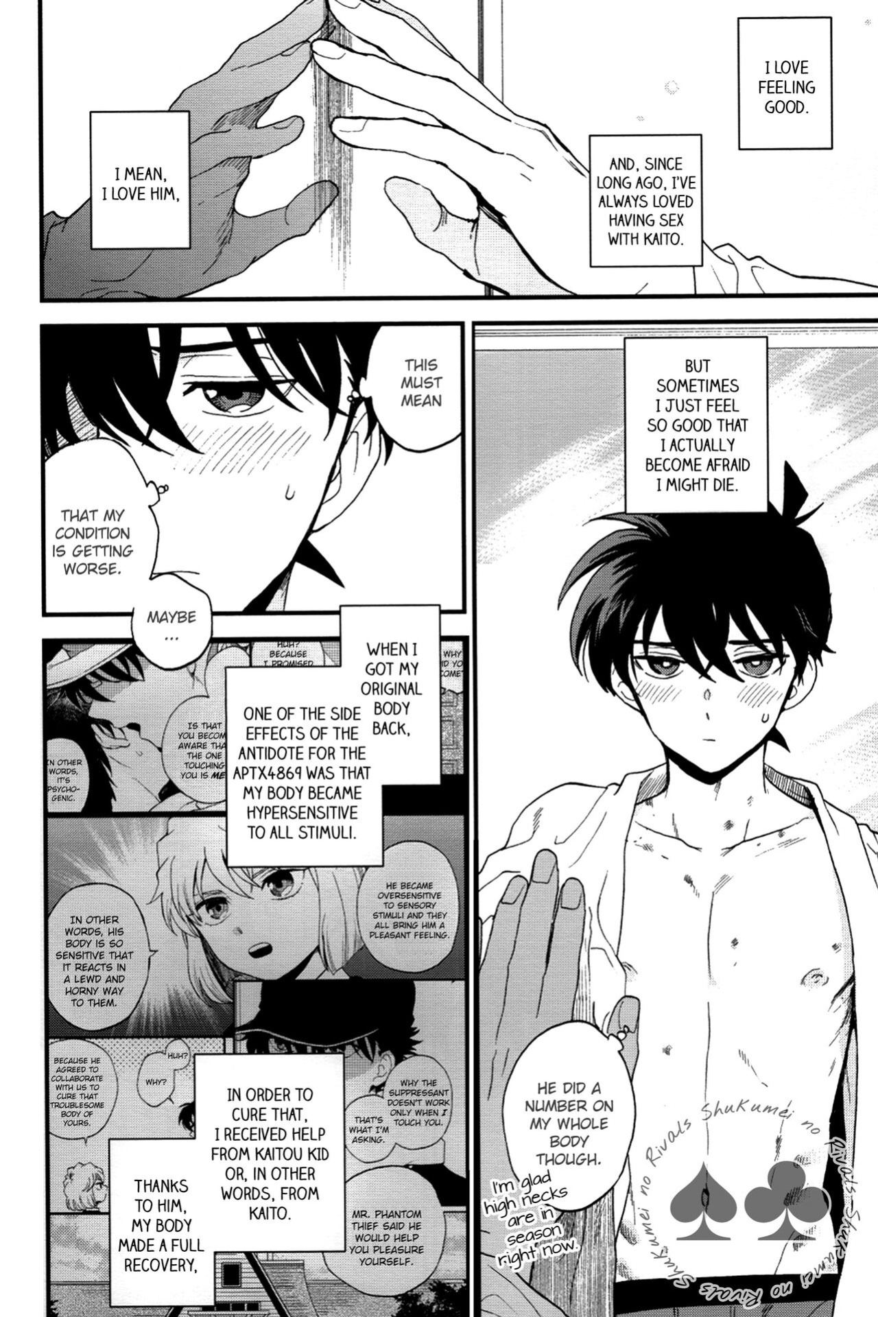 [LOG (M2GO)] Love Me Tender (Detective Conan) [Shukumei no Rivals]