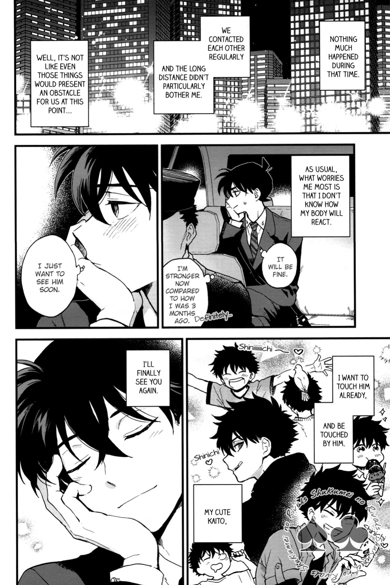 [LOG (M2GO)] Love Me Tender (Detective Conan) [Shukumei no Rivals]