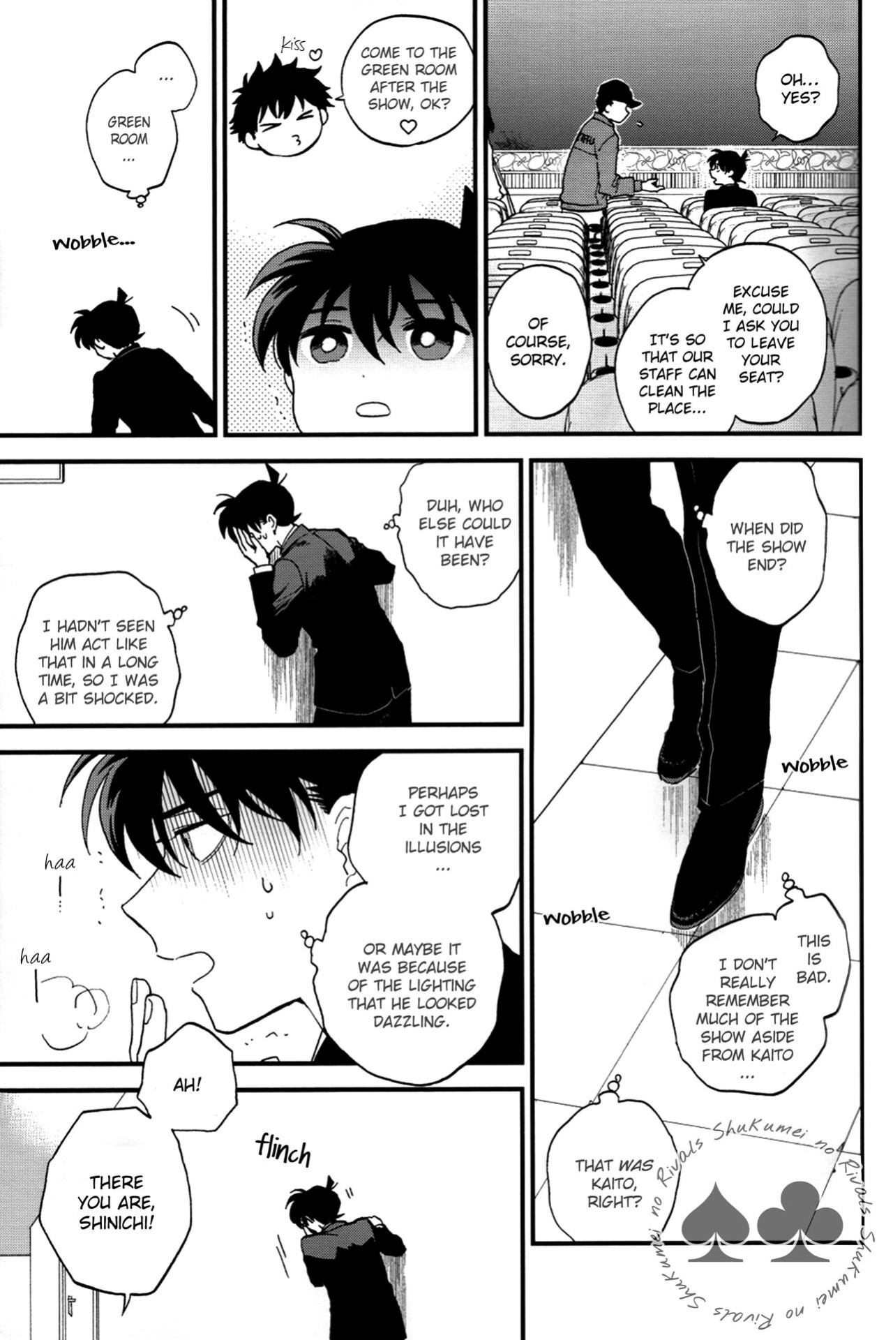 [LOG (M2GO)] Love Me Tender (Detective Conan) [Shukumei no Rivals]