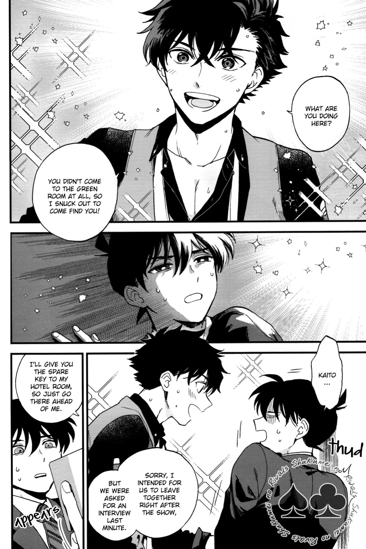[LOG (M2GO)] Love Me Tender (Detective Conan) [Shukumei no Rivals]