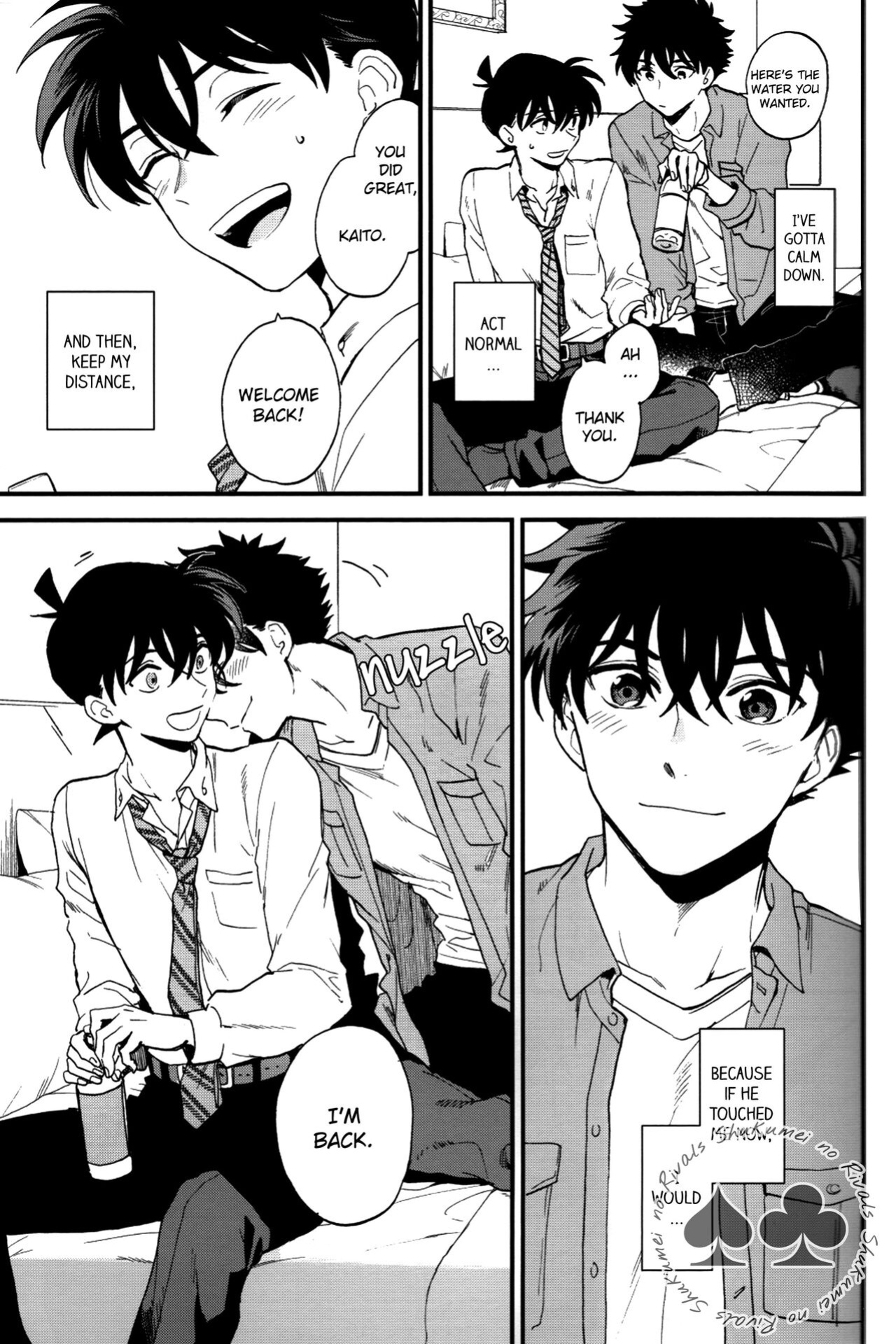 [LOG (M2GO)] Love Me Tender (Detective Conan) [Shukumei no Rivals]