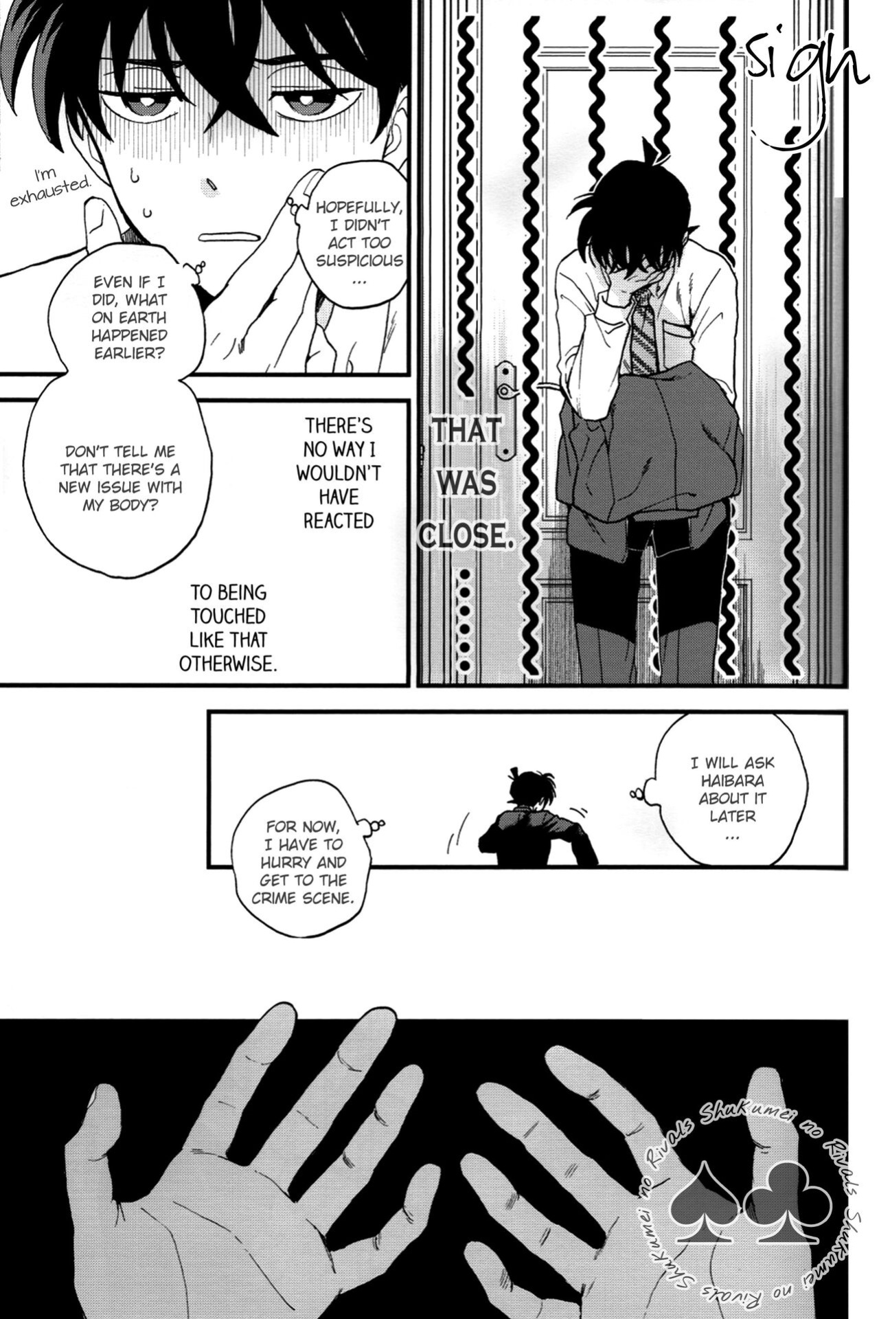 [LOG (M2GO)] Love Me Tender (Detective Conan) [Shukumei no Rivals]