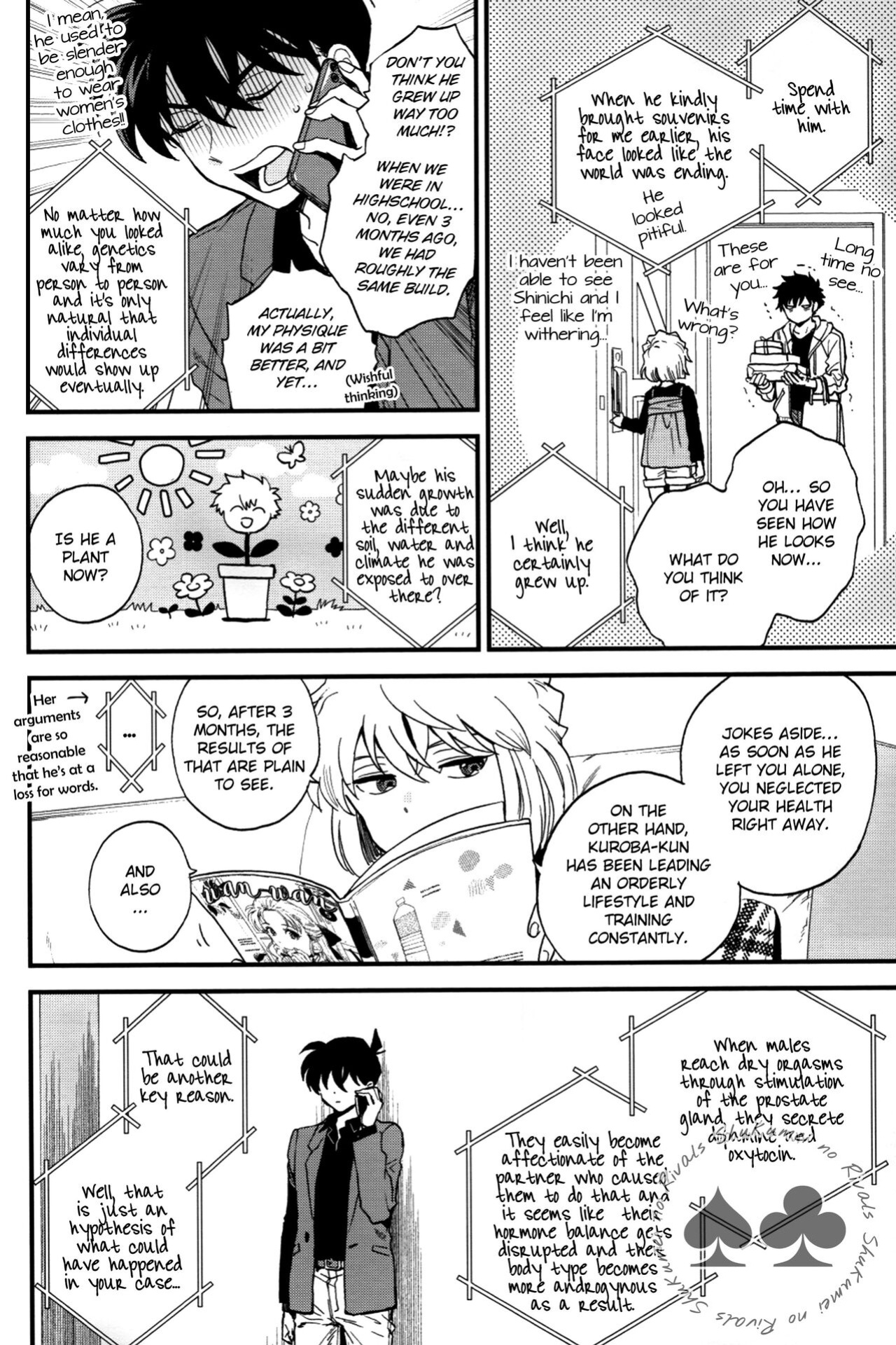 [LOG (M2GO)] Love Me Tender (Detective Conan) [Shukumei no Rivals]