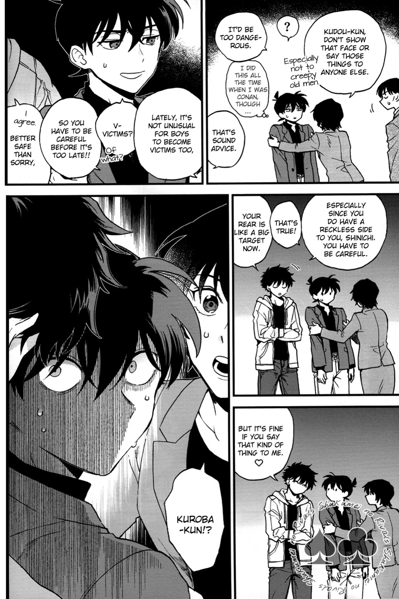 [LOG (M2GO)] Love Me Tender (Detective Conan) [Shukumei no Rivals]