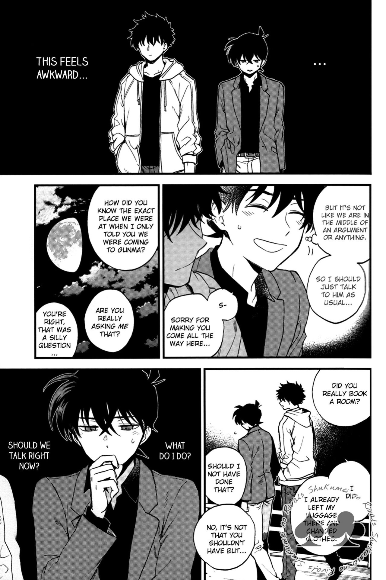 [LOG (M2GO)] Love Me Tender (Detective Conan) [Shukumei no Rivals]