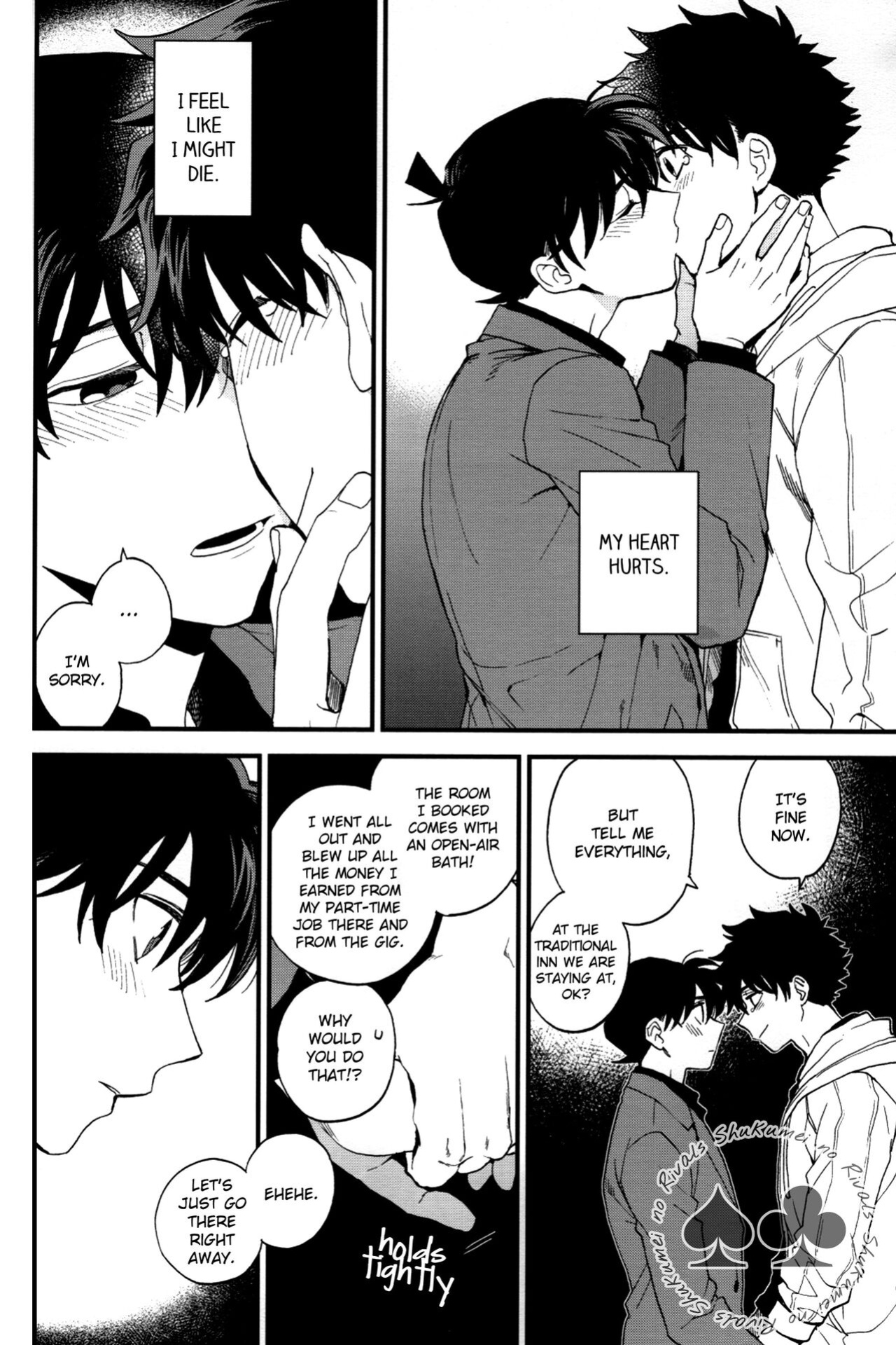 [LOG (M2GO)] Love Me Tender (Detective Conan) [Shukumei no Rivals]